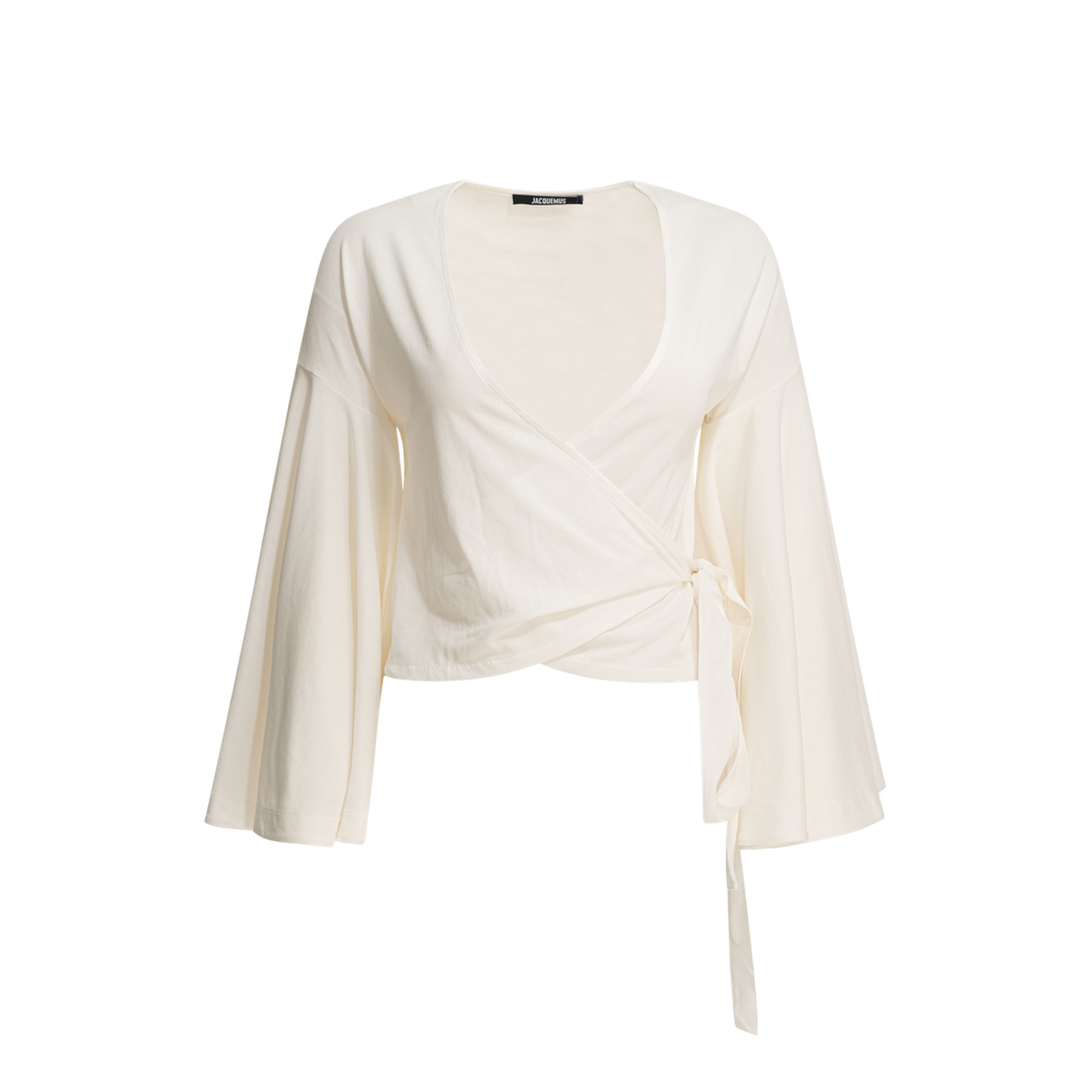 Casual Wrap-Around Top - Image 1