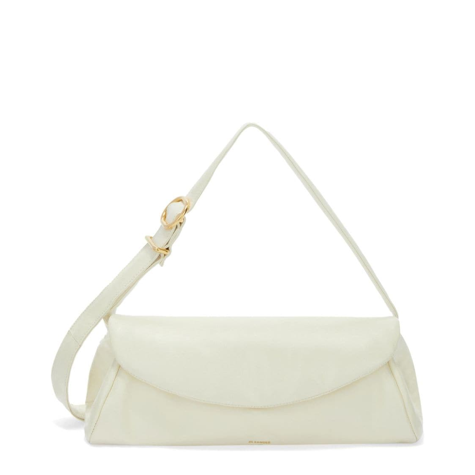 Cannolo Padded Large Leather Shoulder Bag - Image 1