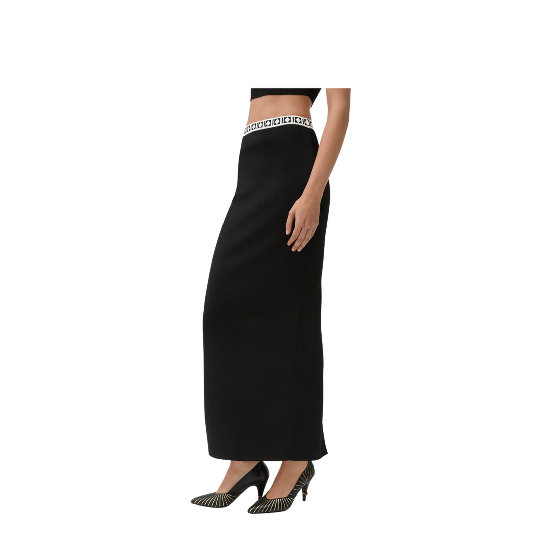 Skirt with back slit - Image 2