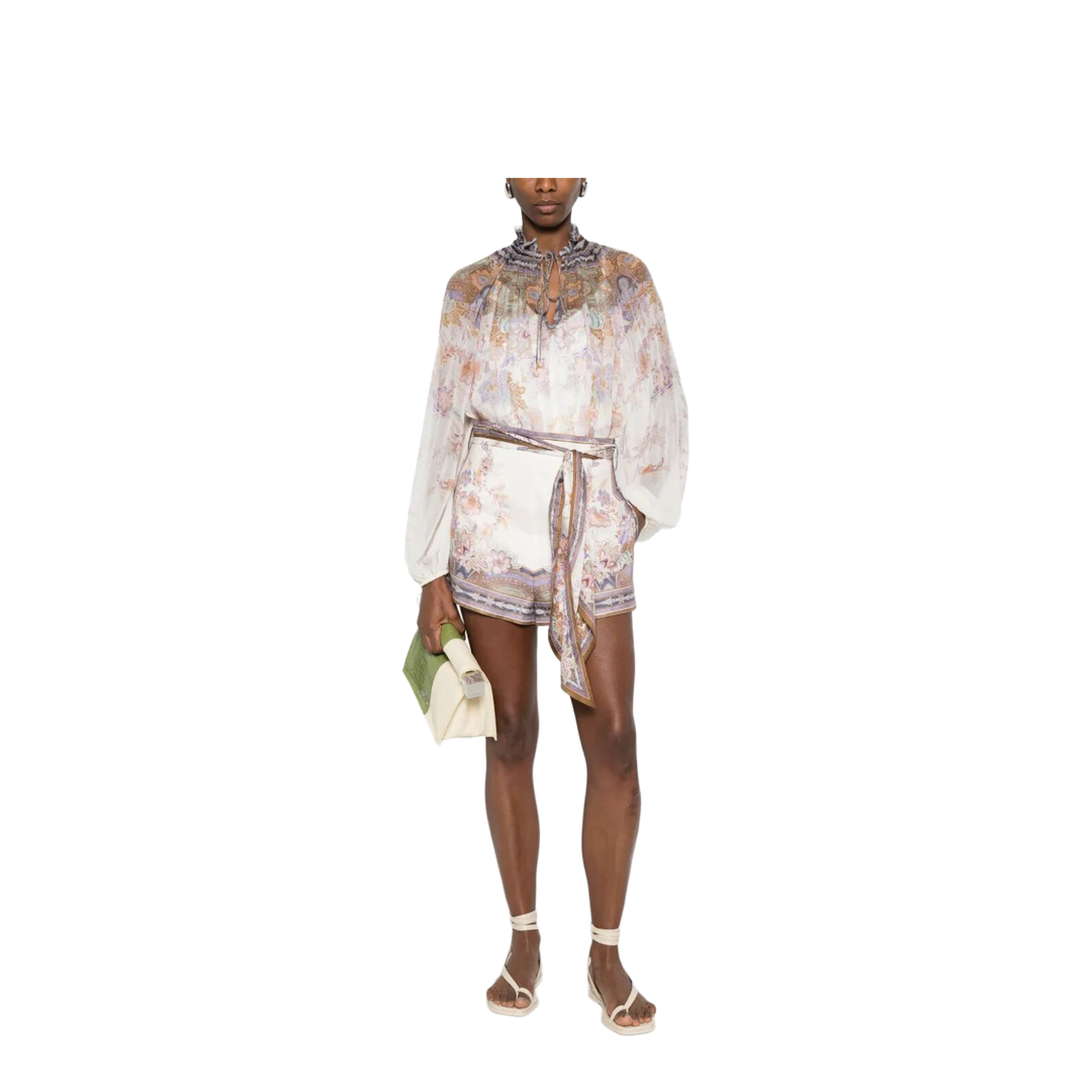 Luna Scarf Tie Short - Image 5