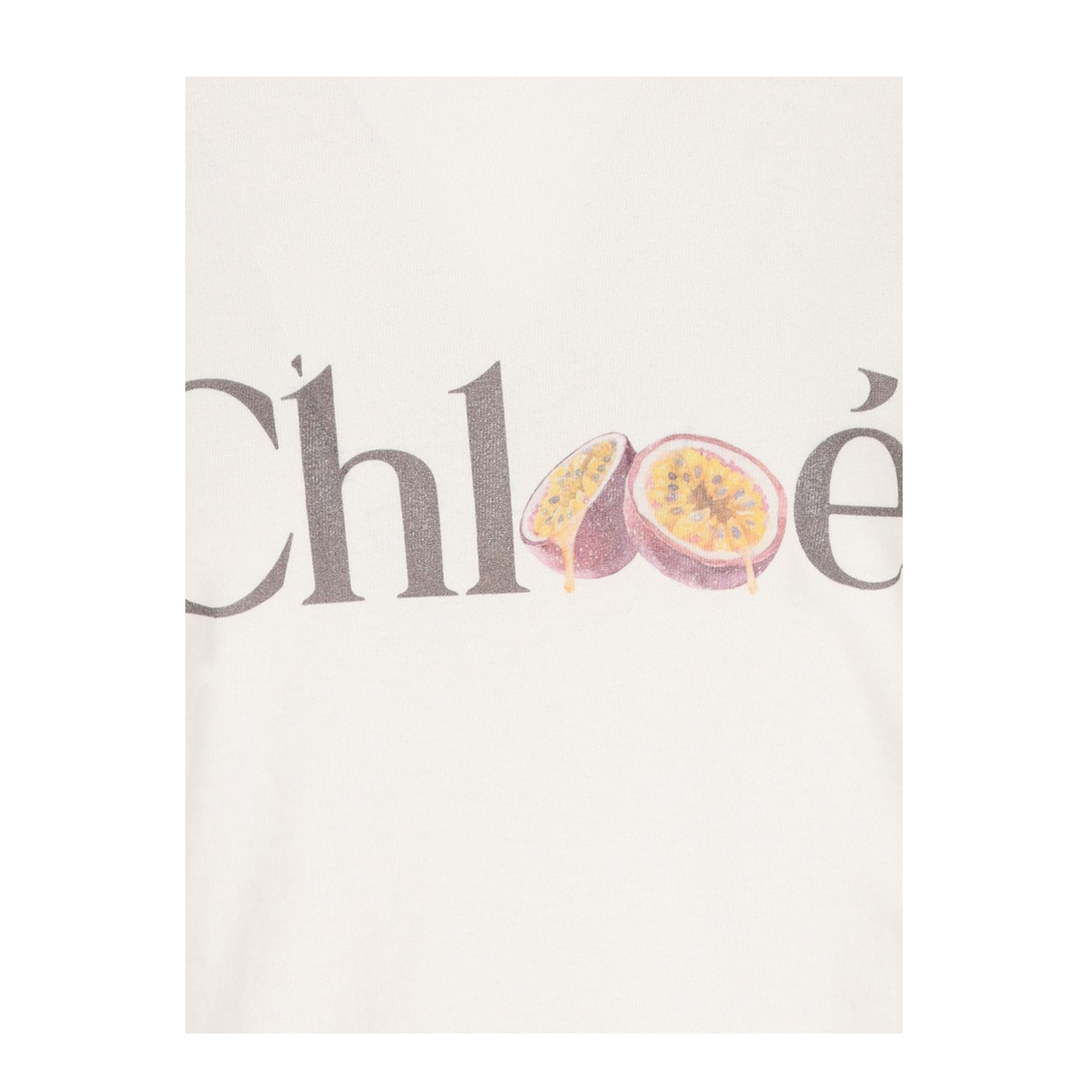 Baby Fit Logo T-Shirt in Cotton Jersey White - Image 2