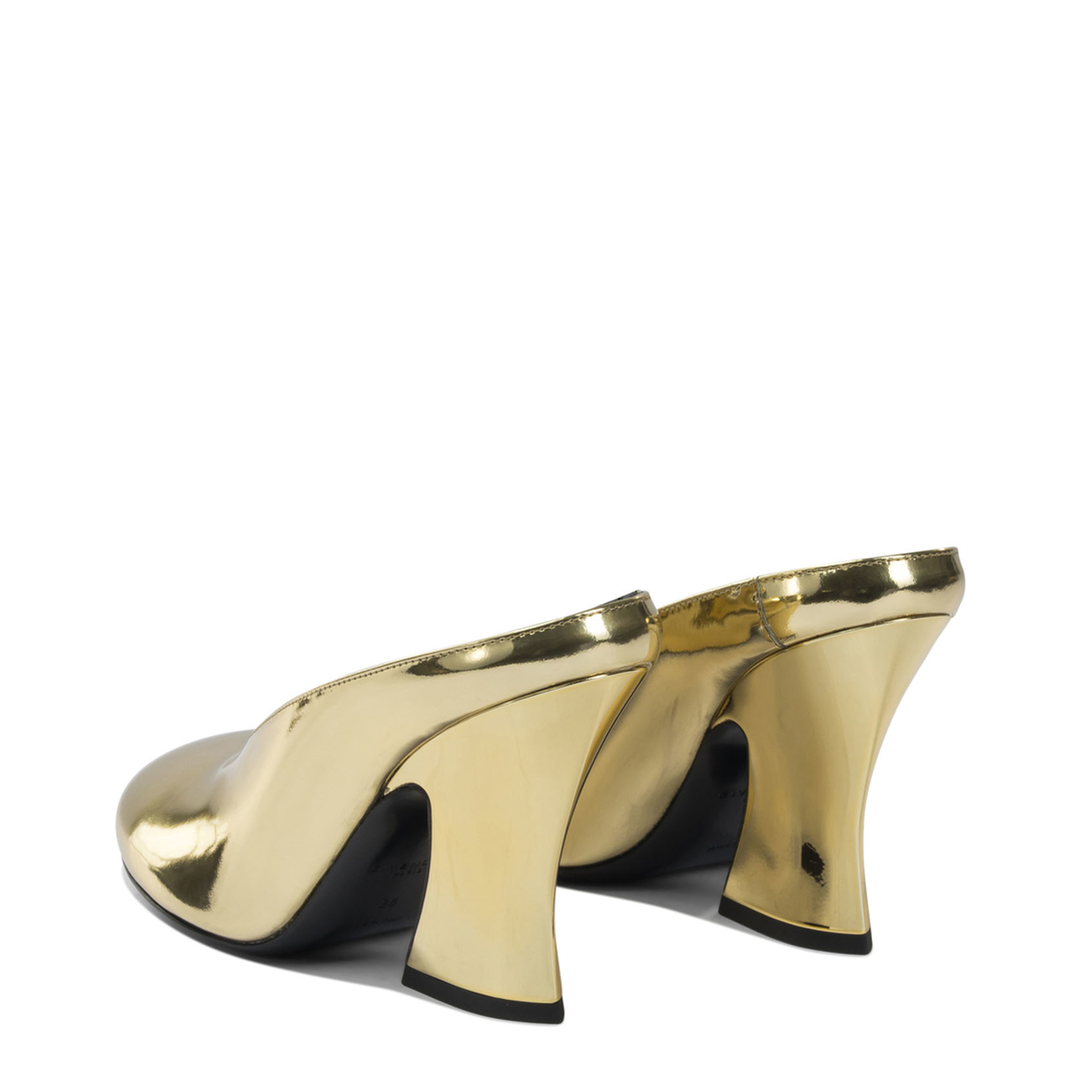 Sculpted 95 Mm Heeled Mule - Image 4