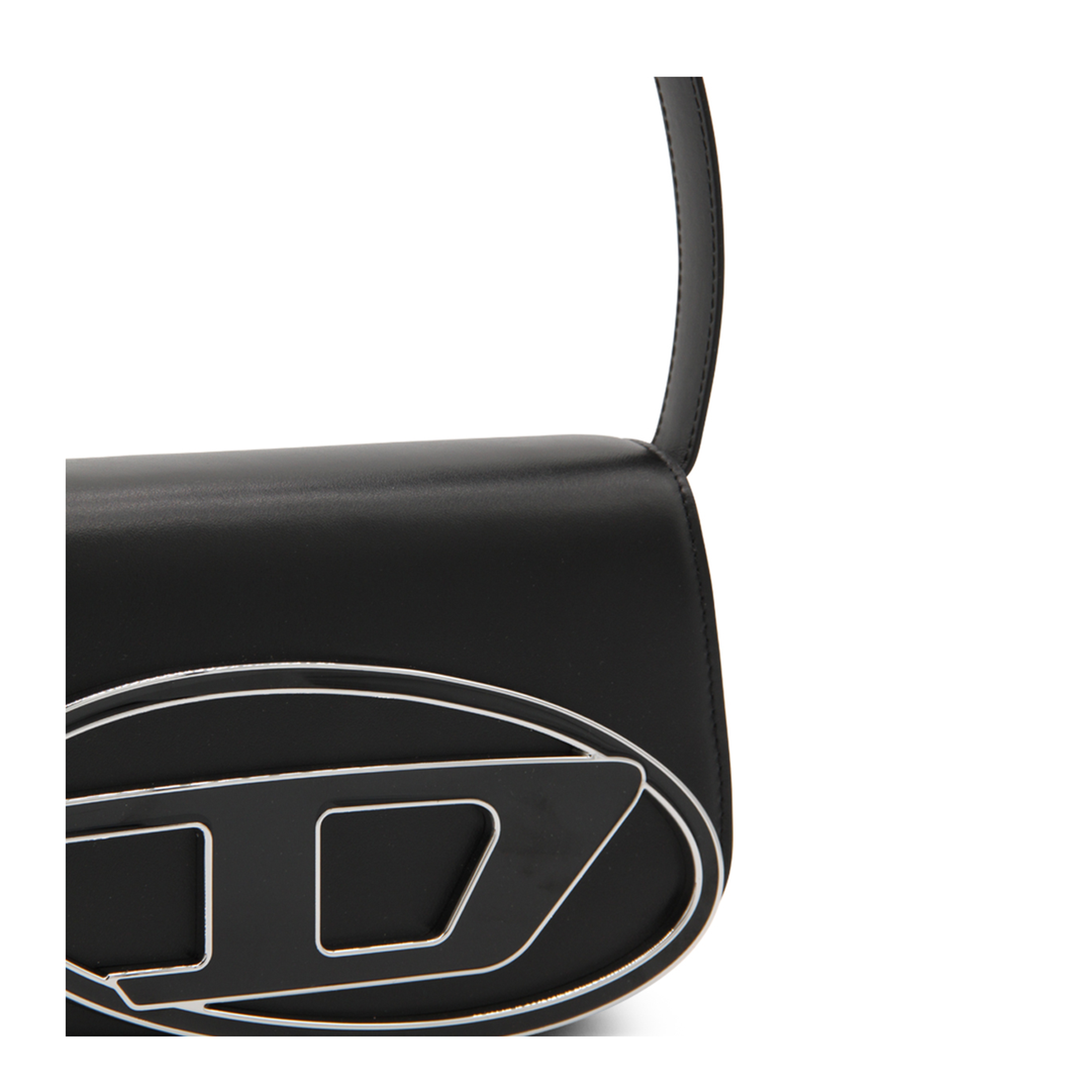 1DR-Iconic Nappa Leather Shoulder Bag - Black - Image 4