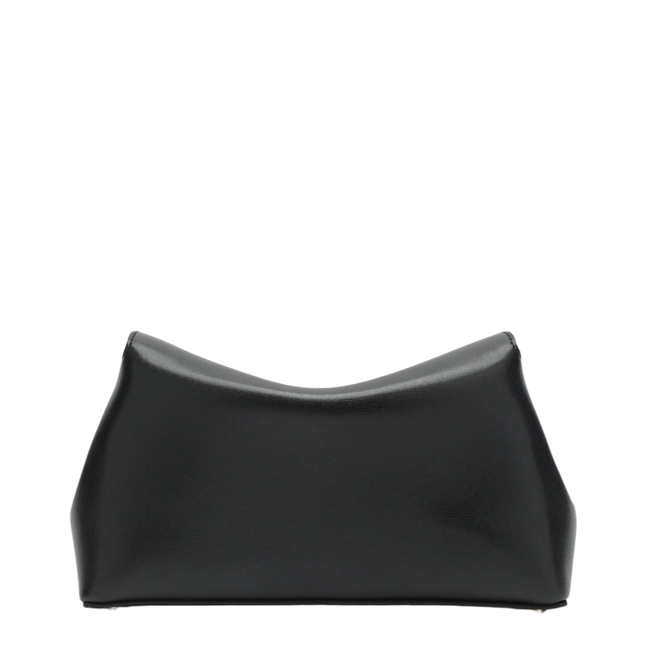 T-Lock Calfskin Clutch - Black - Image 2