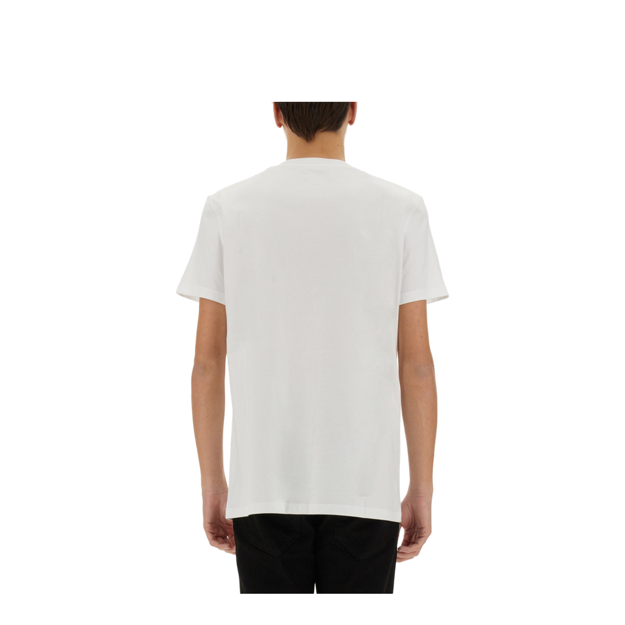 T-shirt with Couture Label White - Image 3