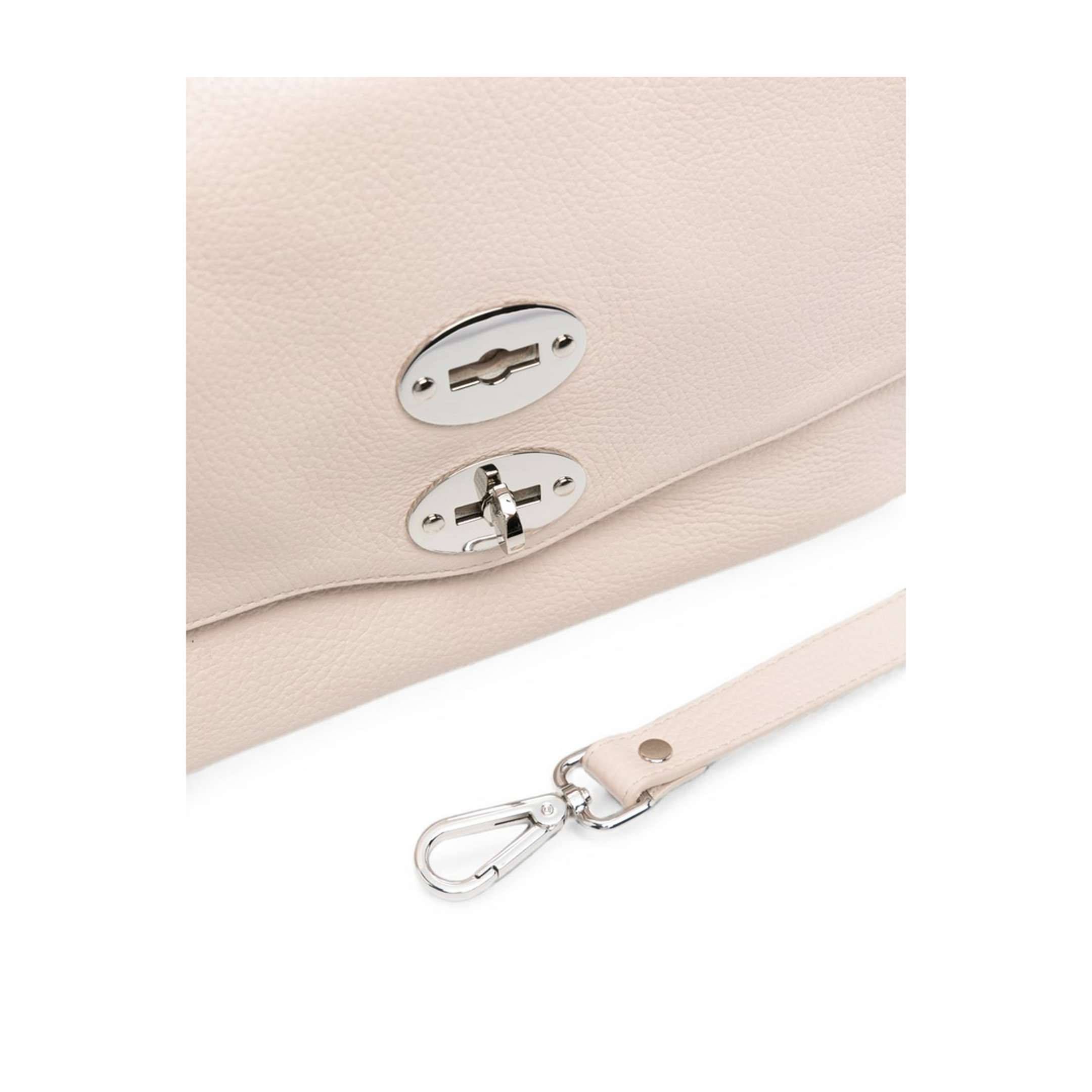 Postina Daily Calfskin Crossbody - Black - Image 2