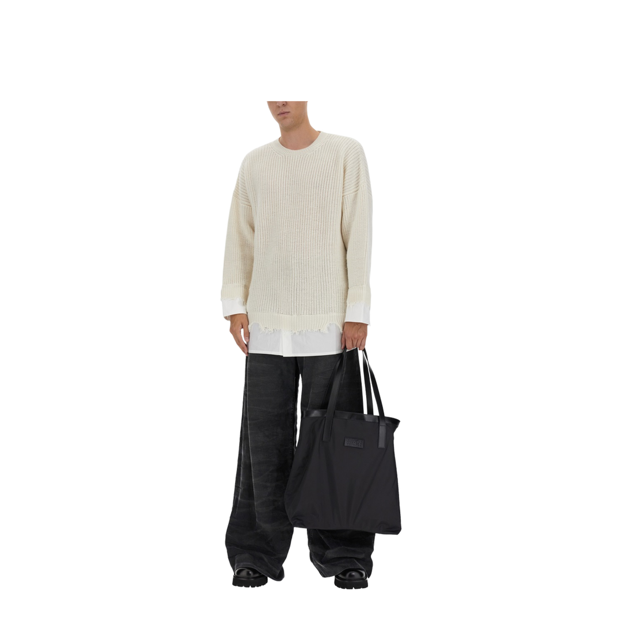 Shirt Bottom Sweater - Image 2
