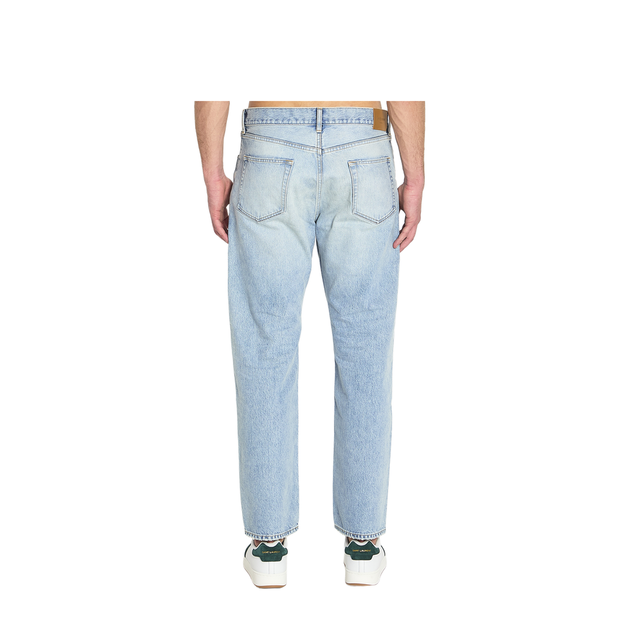 Loose Straight Denim Pants - Image 4
