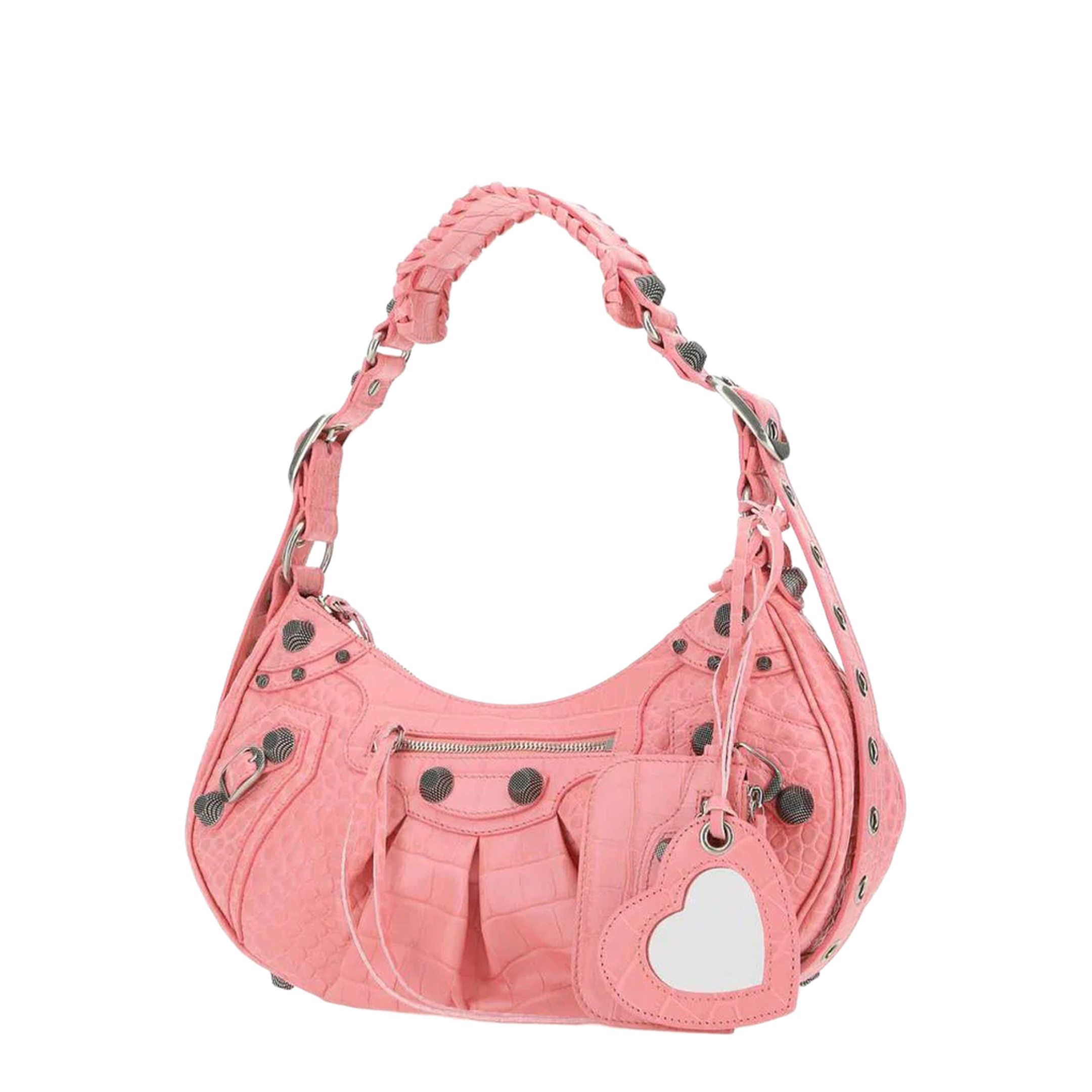 Le Cagole Small Shoulder Bag in Pink - Image 2