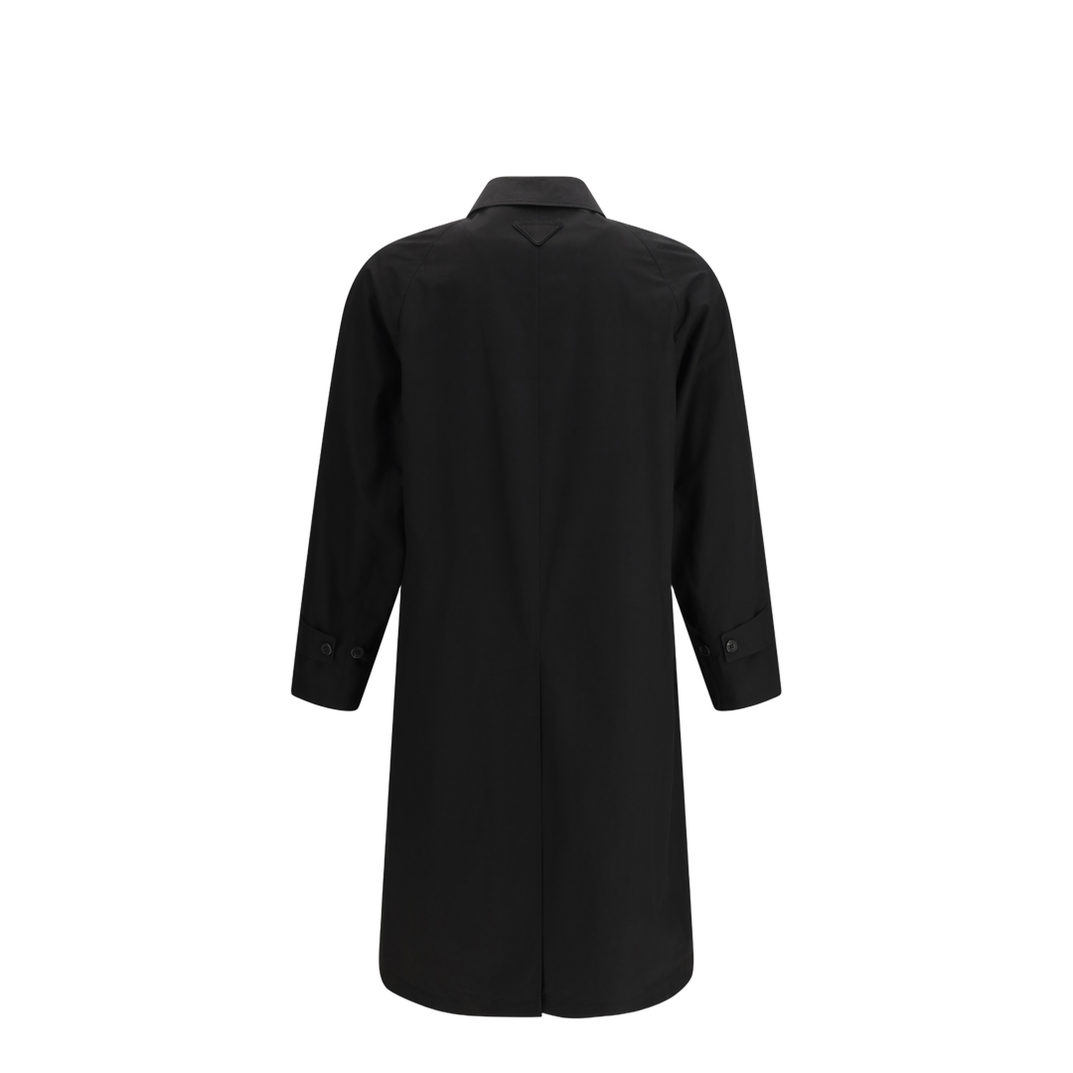 Single-breasted Coat with Long Sleeves - Image 2
