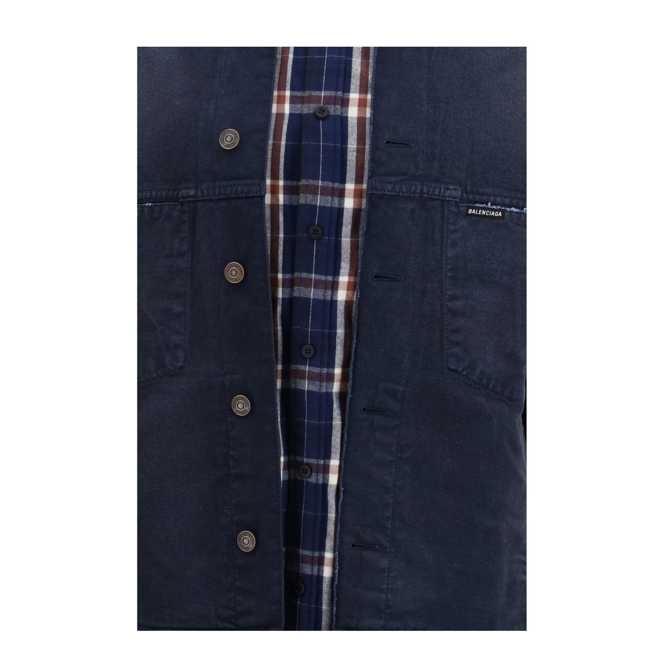 Patched Shirt Jacket - Image 3