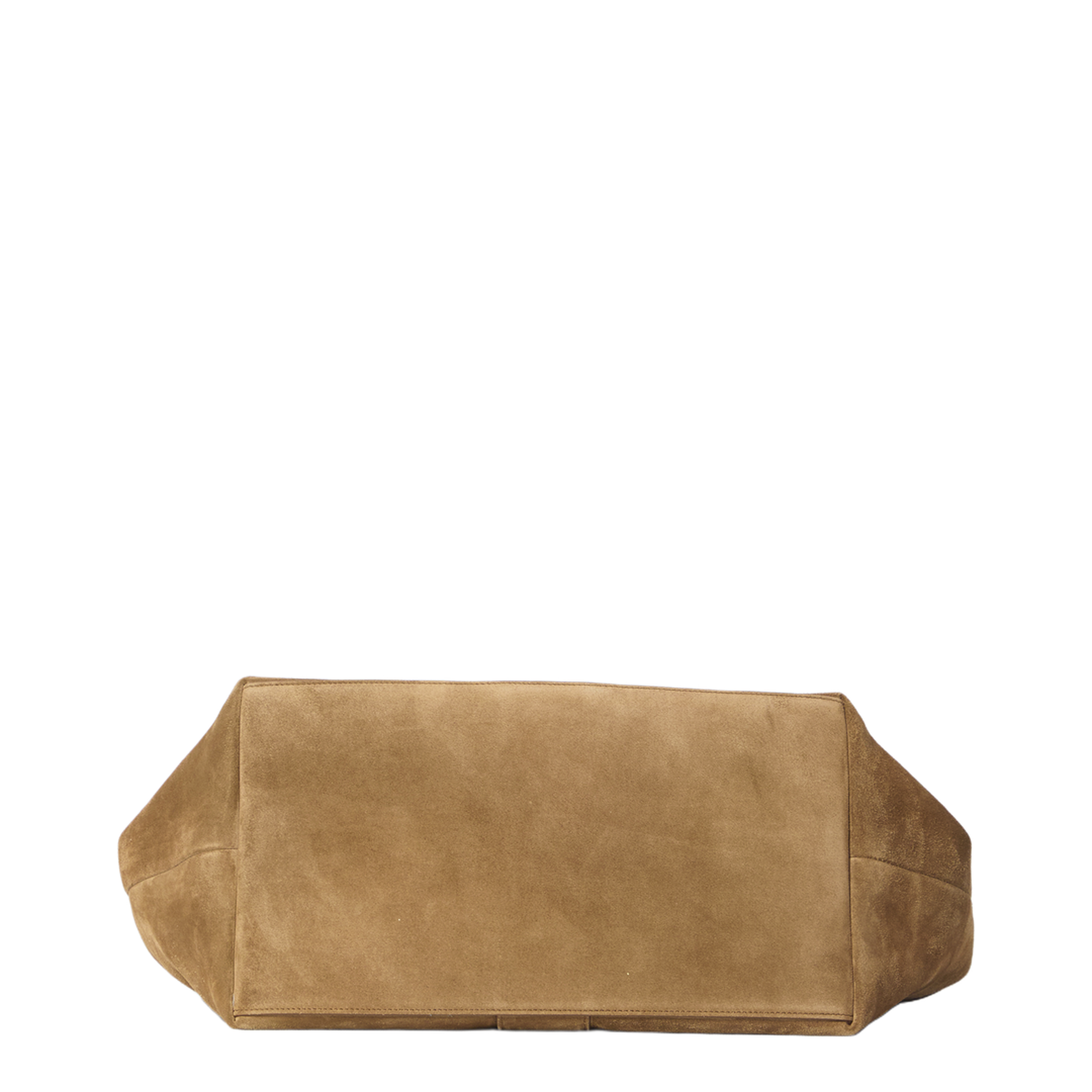 Y Small Suede Calfskin Tote - Brown - Image 3