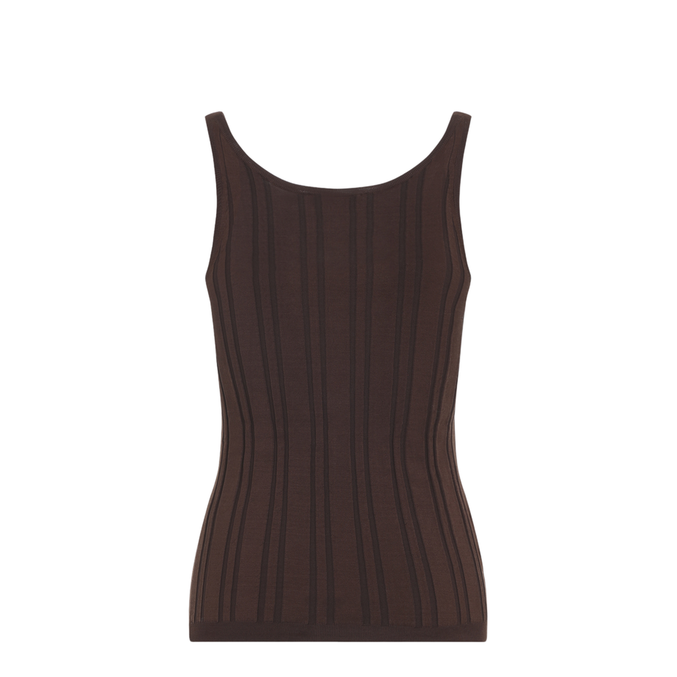 Ribbed Knit Tank Top - Image 4