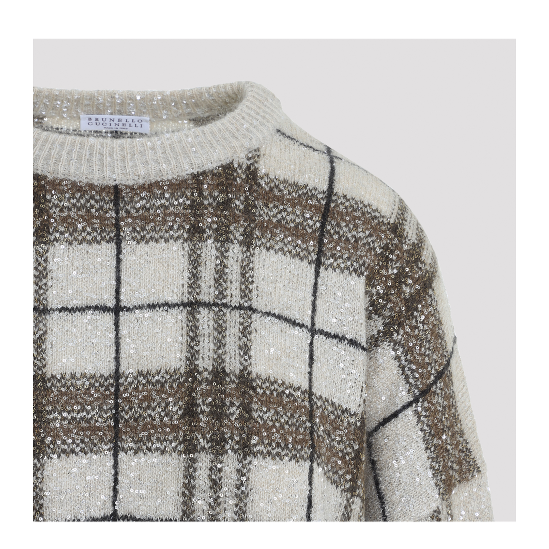 Check Sweater - Image 5