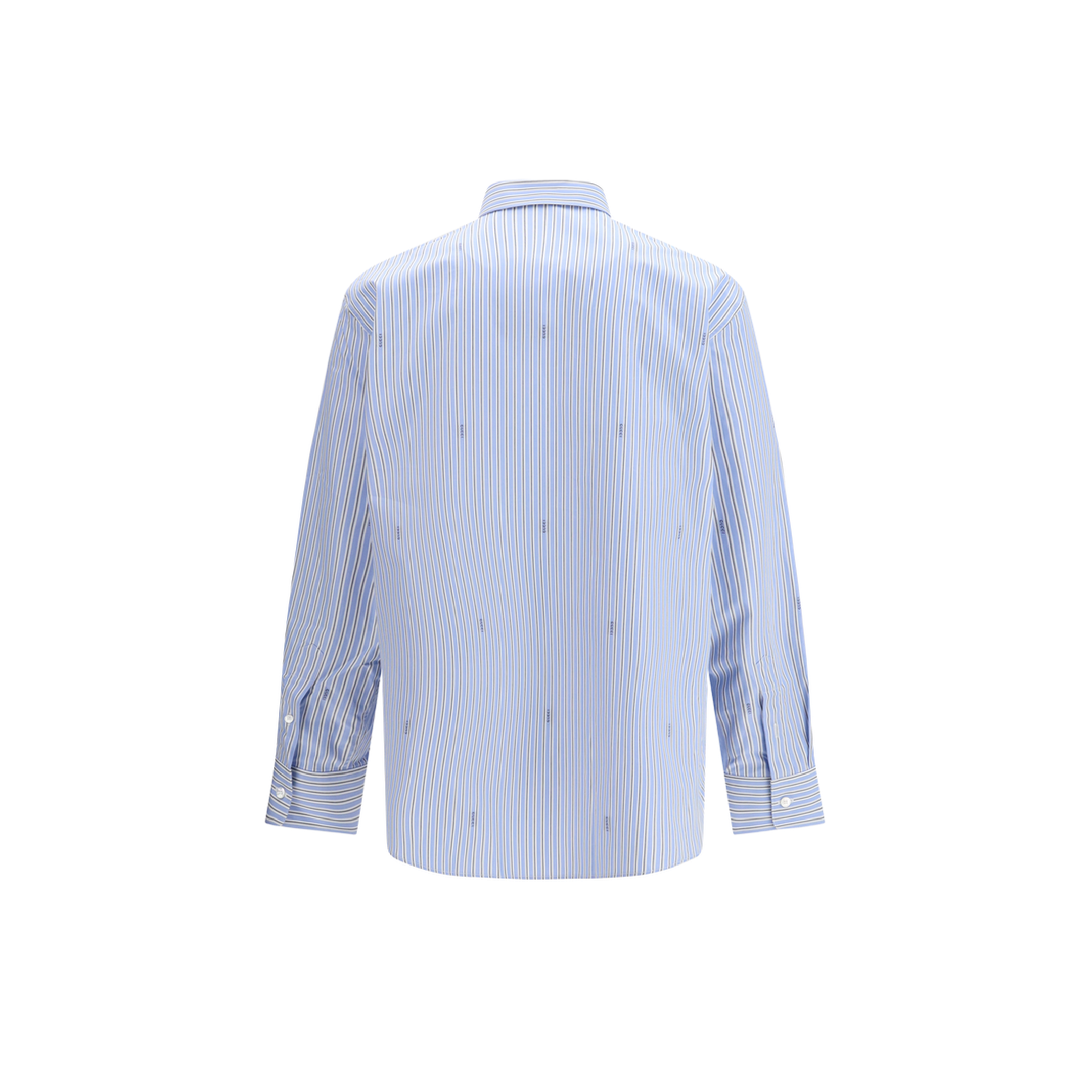 Striped Cotton Poplin Shirt - Image 2