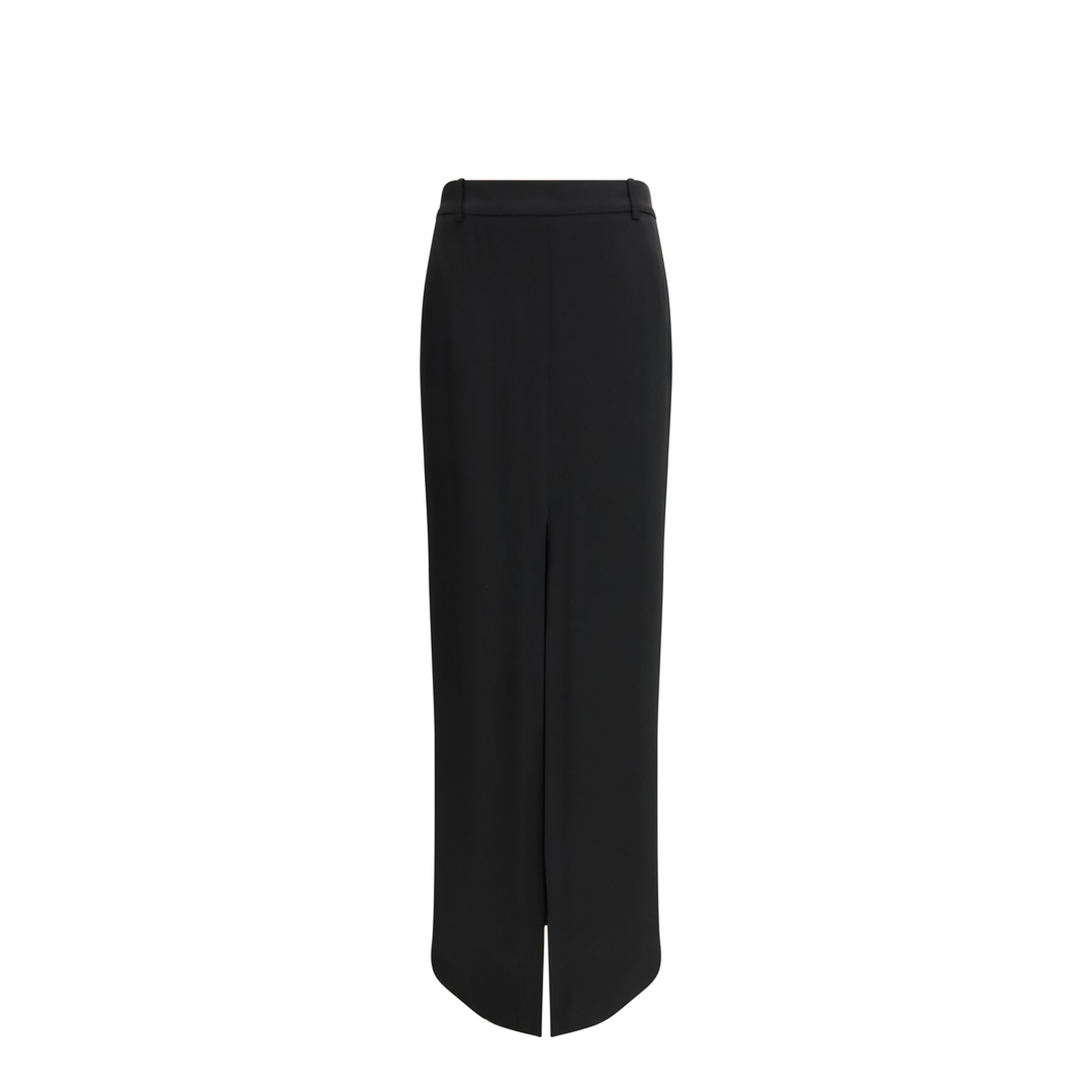 Tailored Crepe Envers Satin Skirt - Image 1