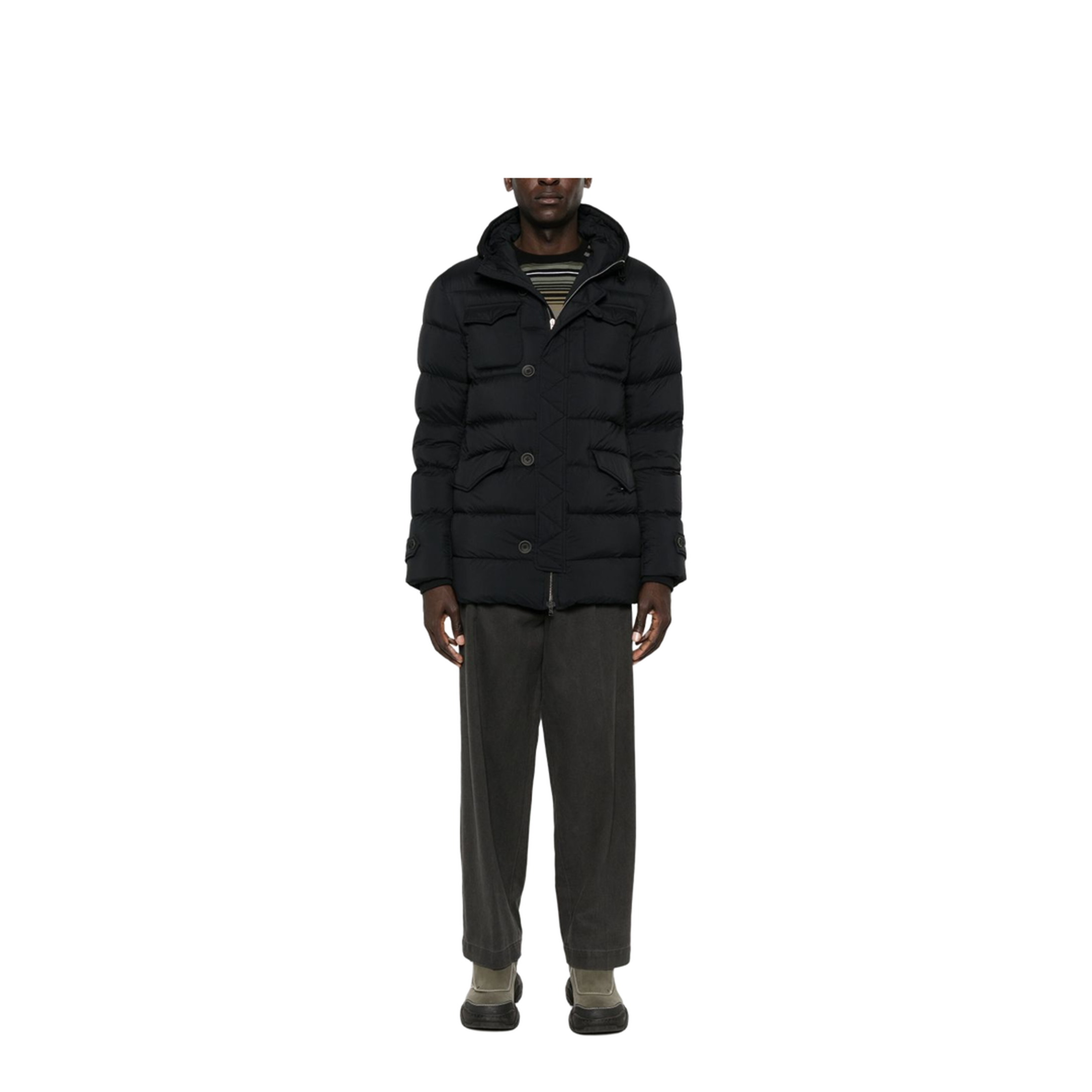 Nylon Down Jacket - Image 2