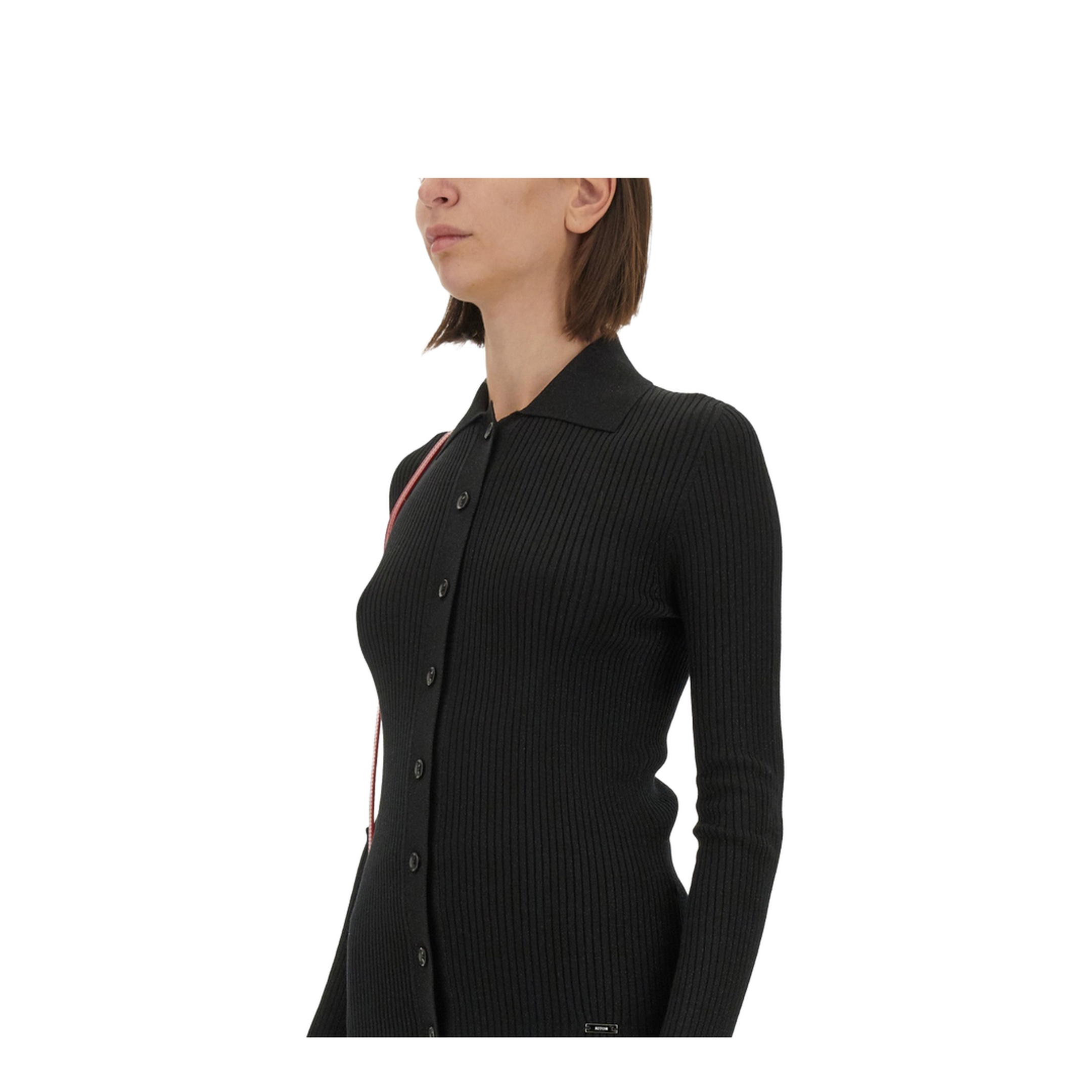 Ribbed Sweater Black - Image 4