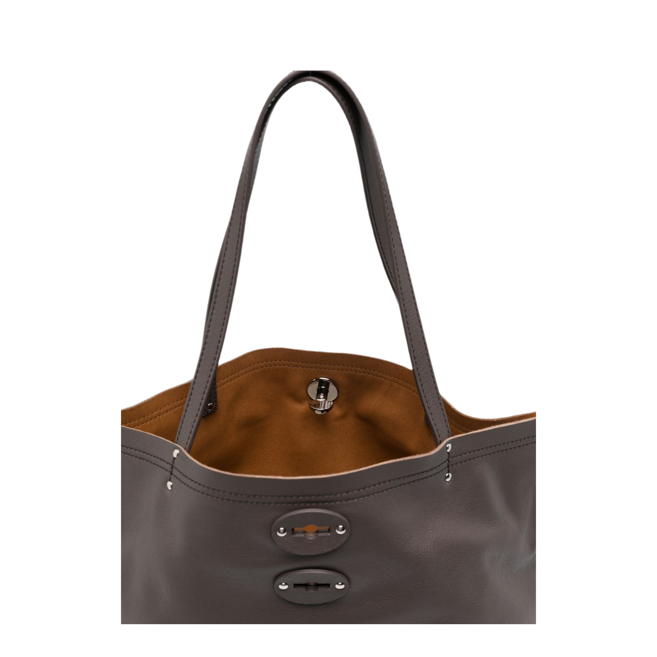 A’ Spasso Medium Calfskin Tote Bag - Pink Ostrica - Image 3