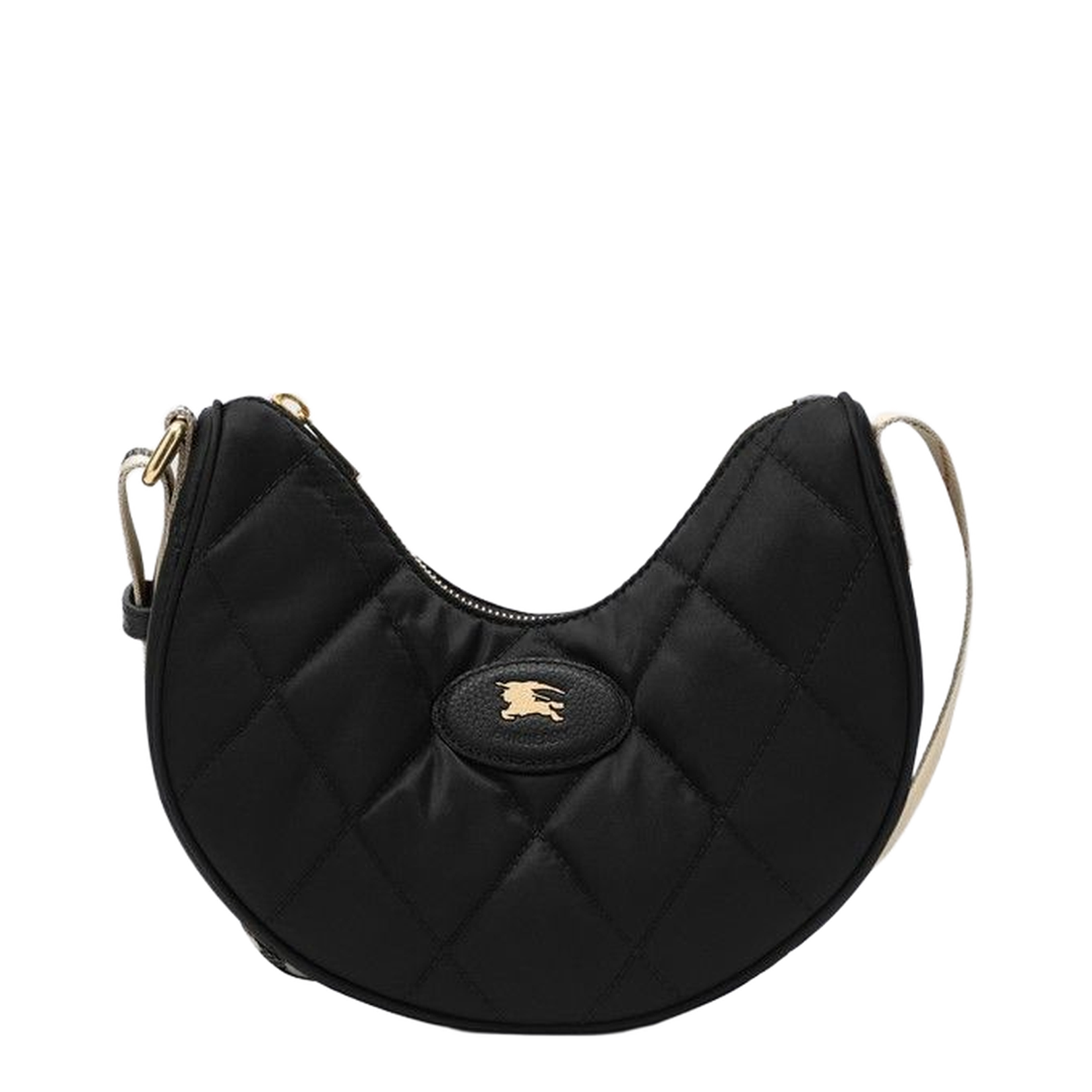 Black Horseshoe Shoulder Bag - Image 1