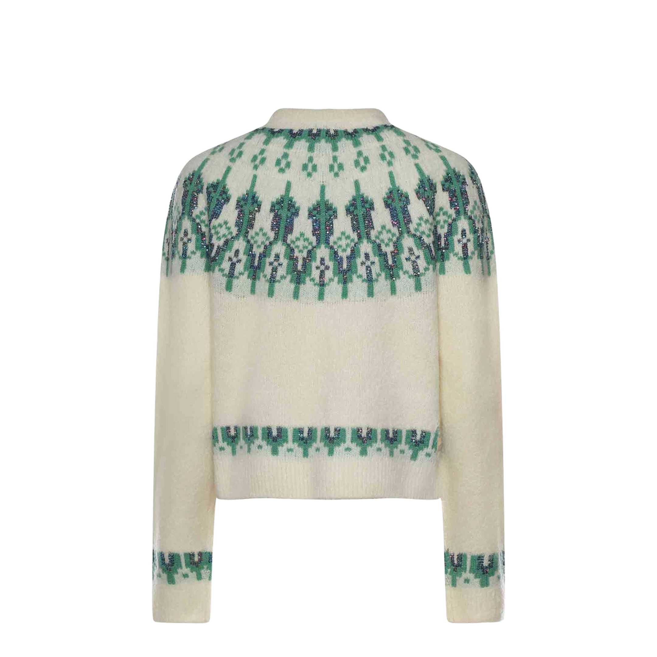 Wool Blend Crewneck Sweater - Image 2