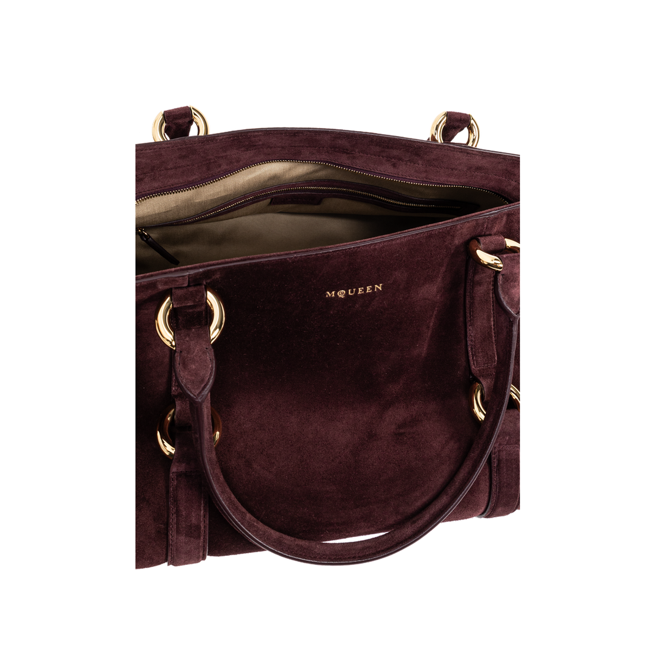 Farringdon Maxi Calf Leather Handbag - Oxblood - Image 4