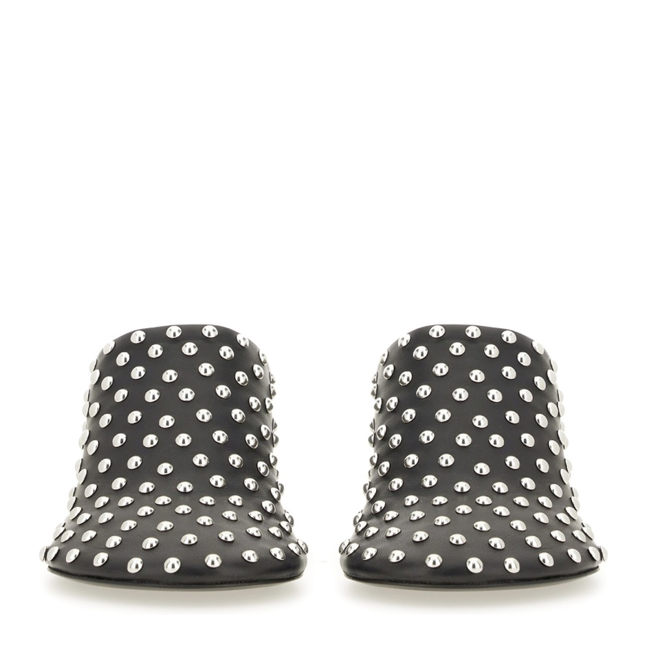 Nappa Leather Mules with Studs - Image 3