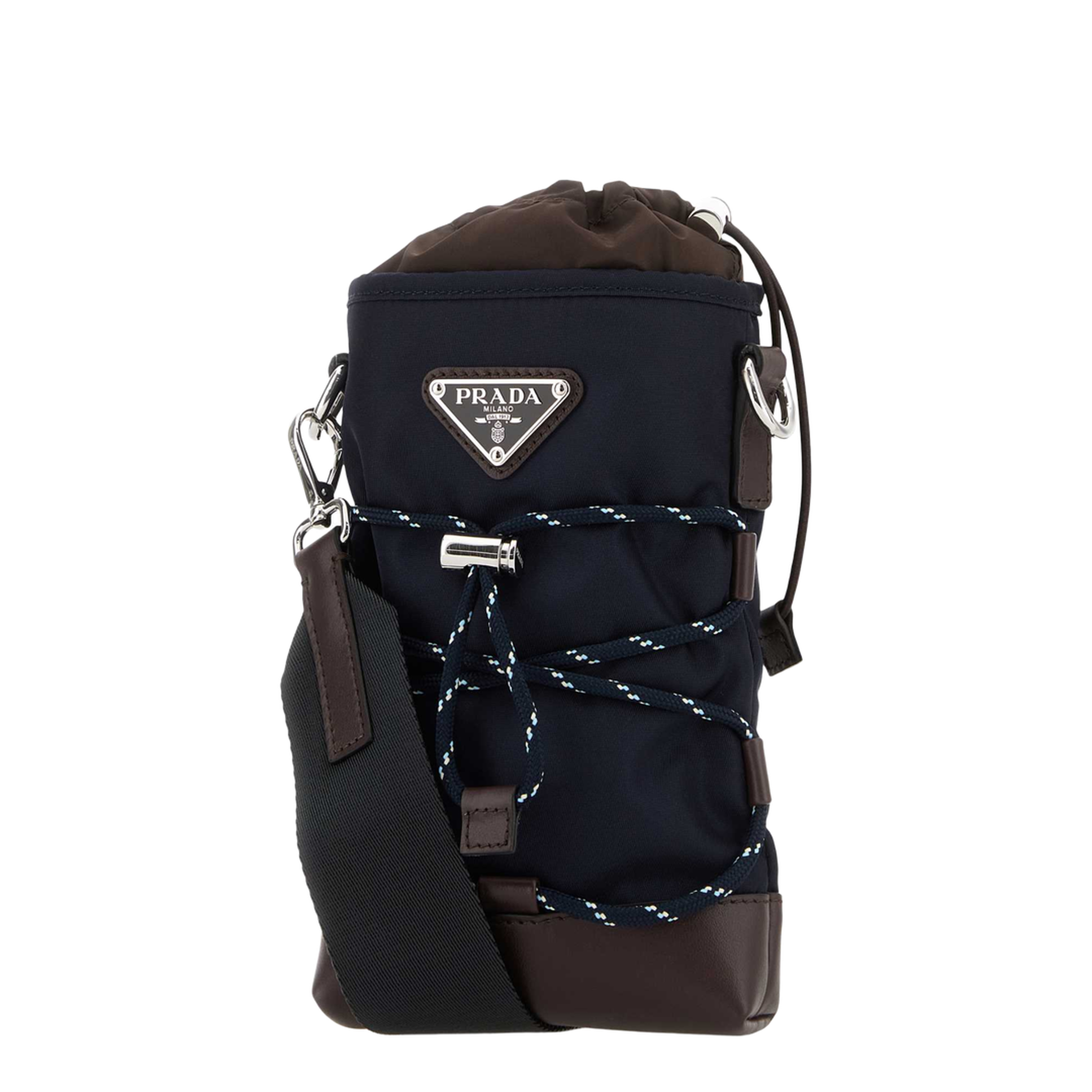 Speedlock Re-Nylon & Leather Smartphone Case - Bleu Navy - Image 2