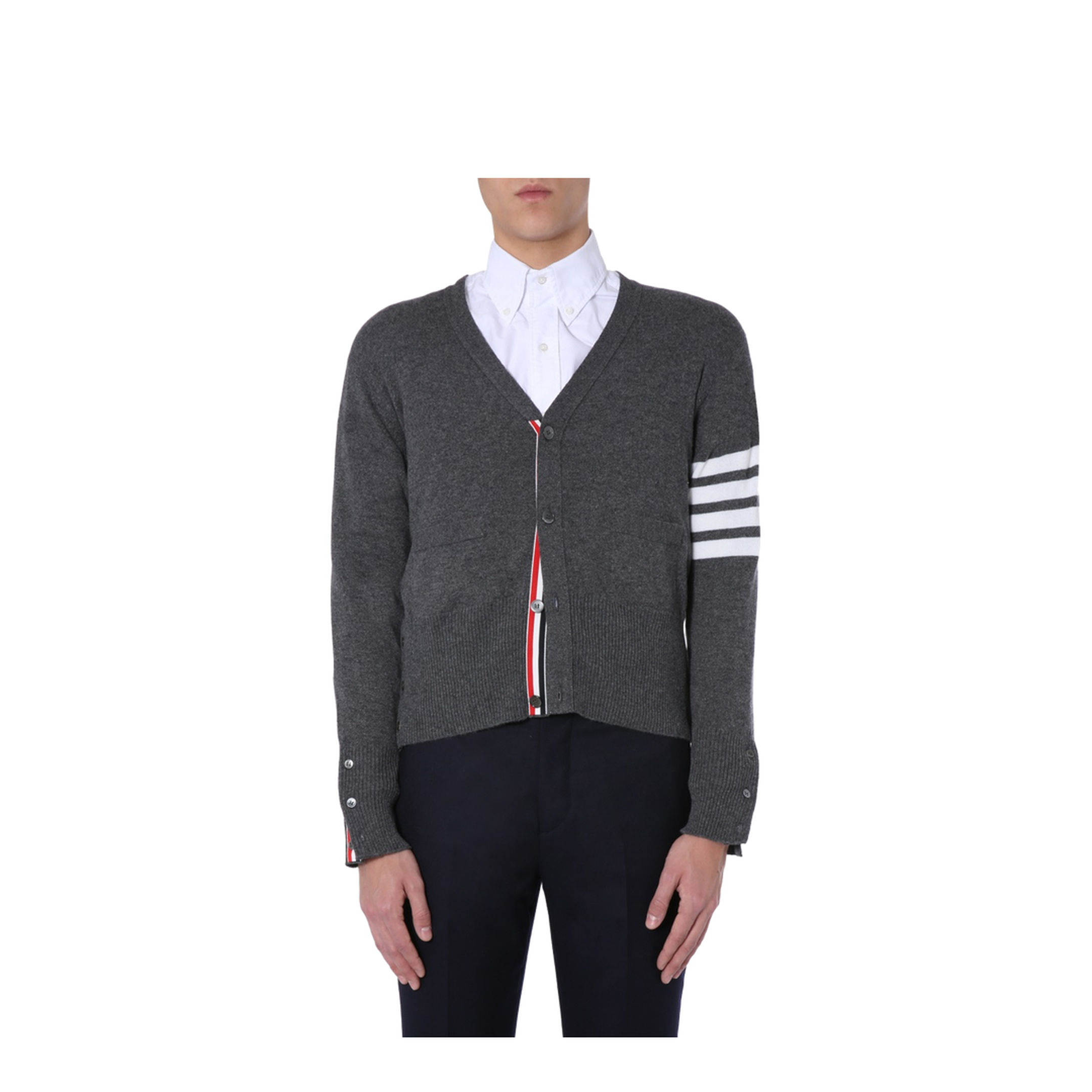 V-Neck Cardigan - Image 2