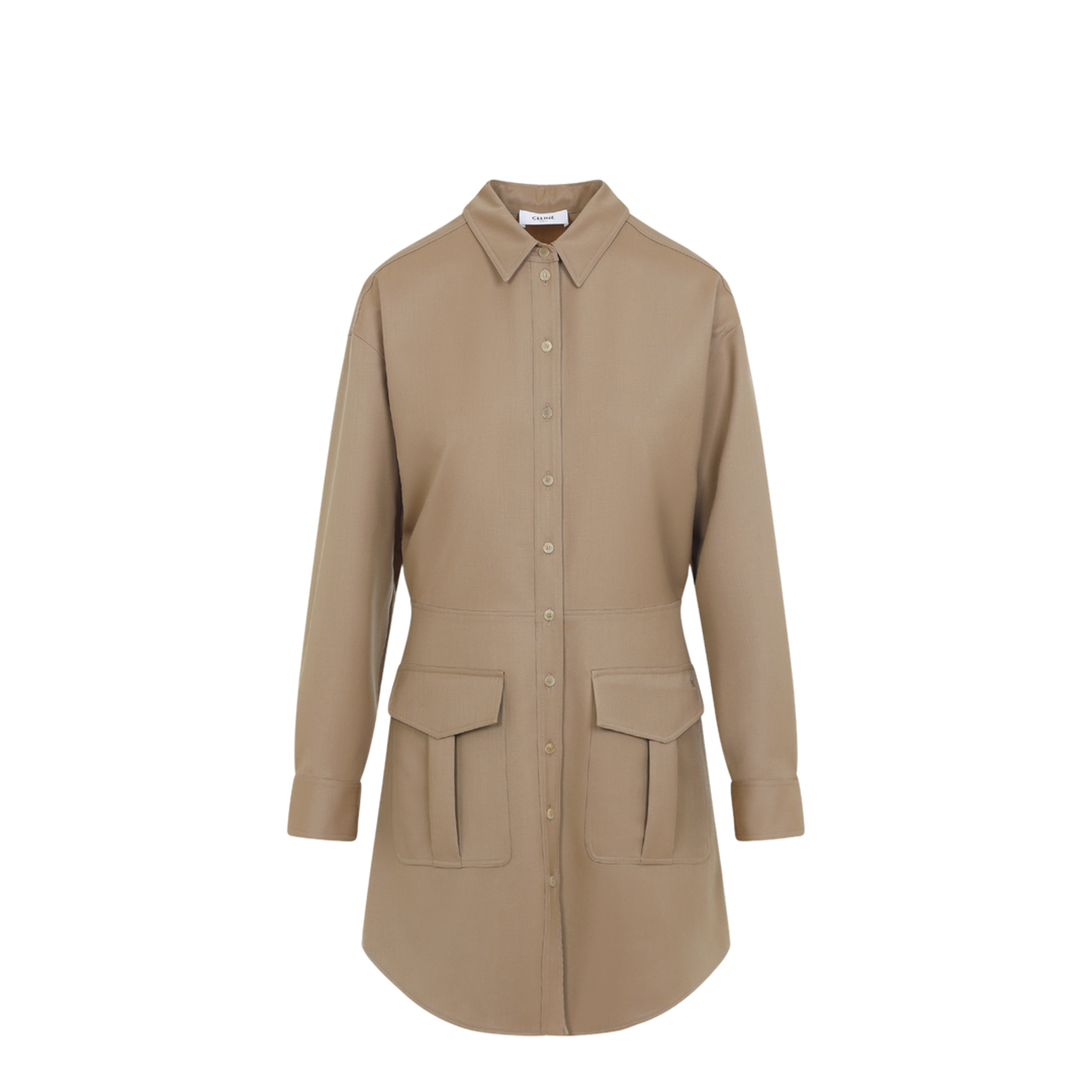 Wool Mini Dress - Image 2