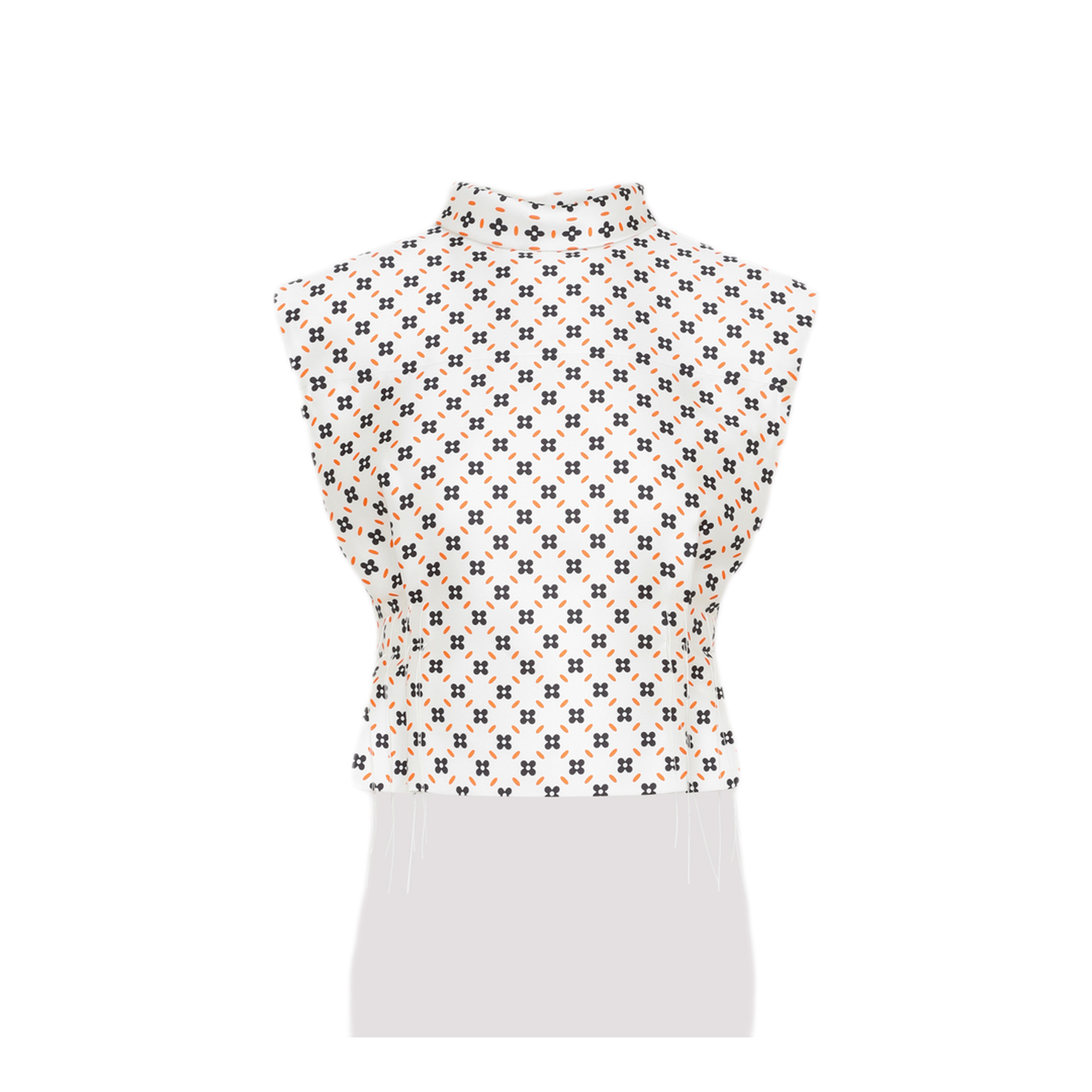 Cropped Sleeveless Top - Image 3