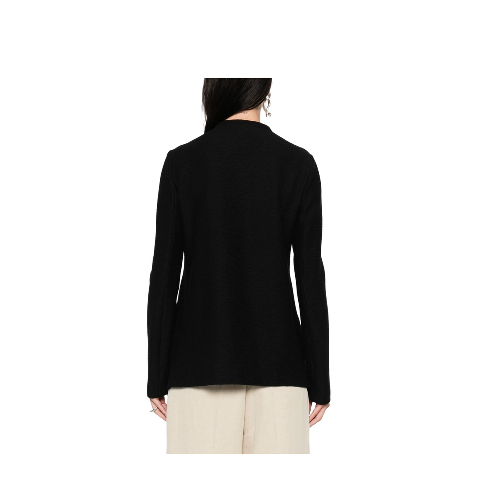 Cotton Single-Breasted Jacket - Image 3