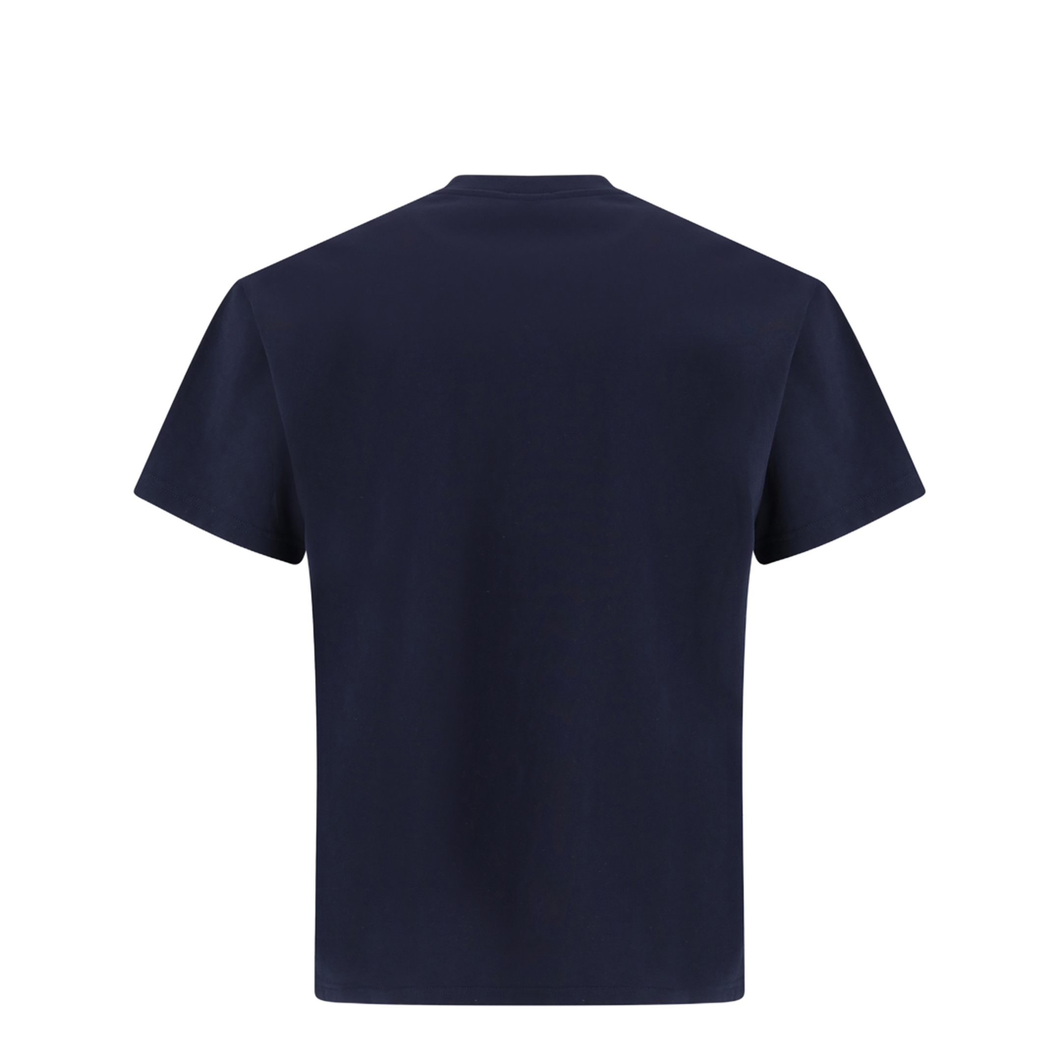 Cotton T-Shirt with Logo Patch - Image 2