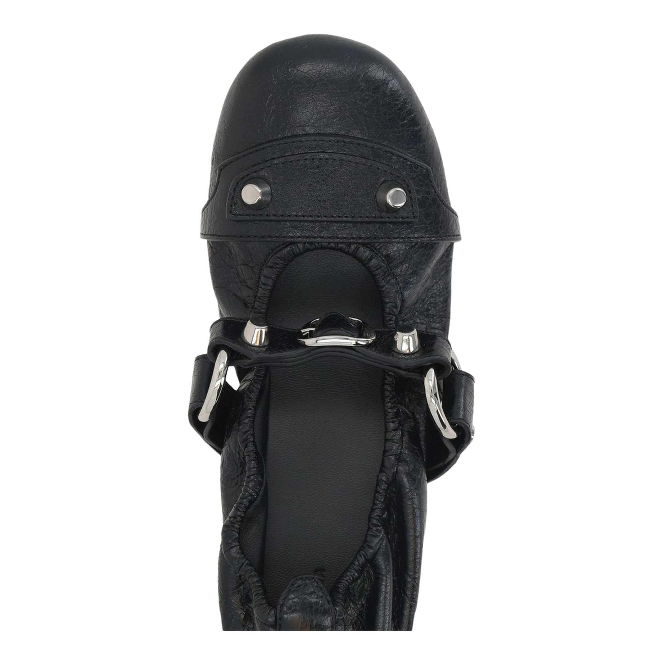 City Ballerina in Black/Silver - Image 4