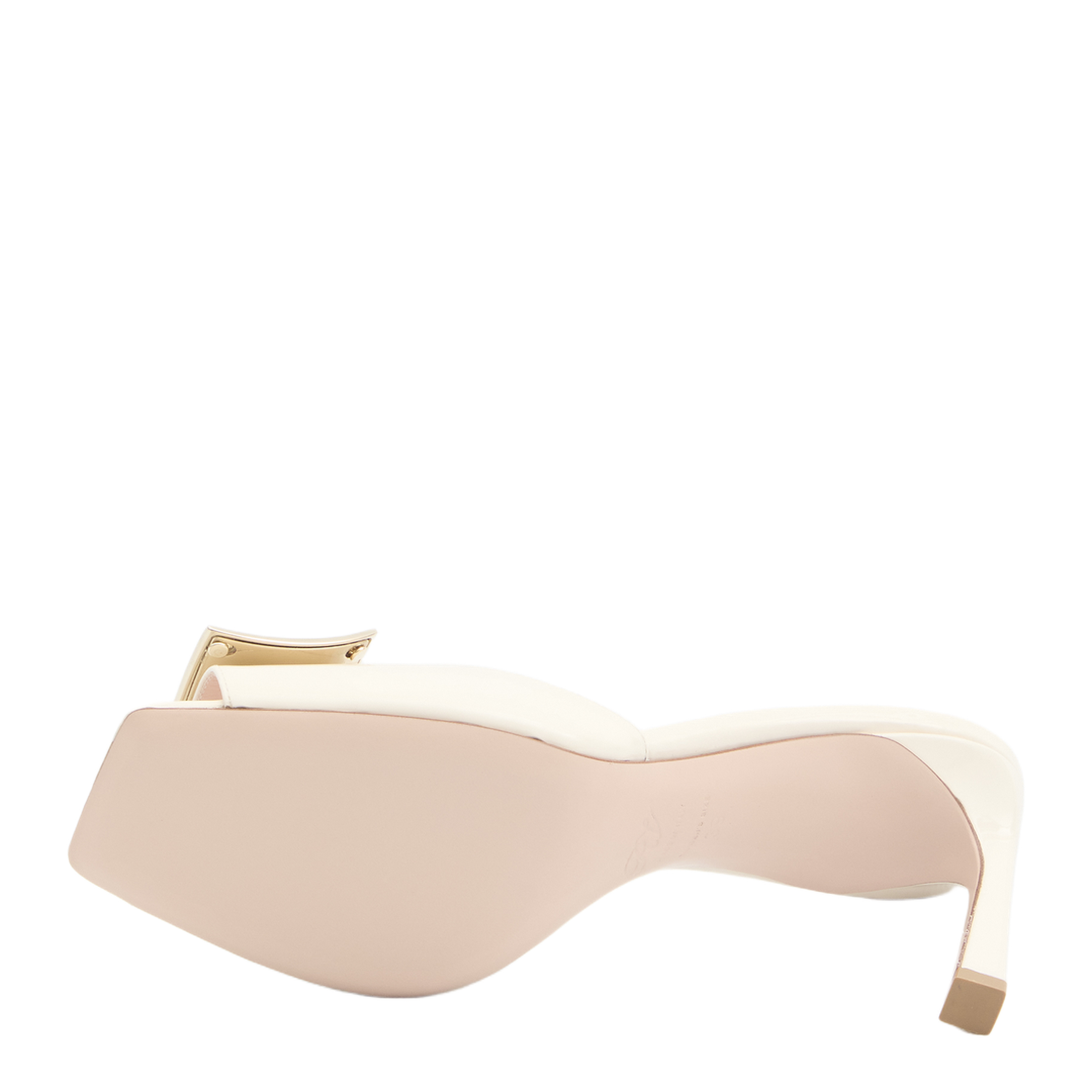 Trompette Metal Mule Sandals - Image 4