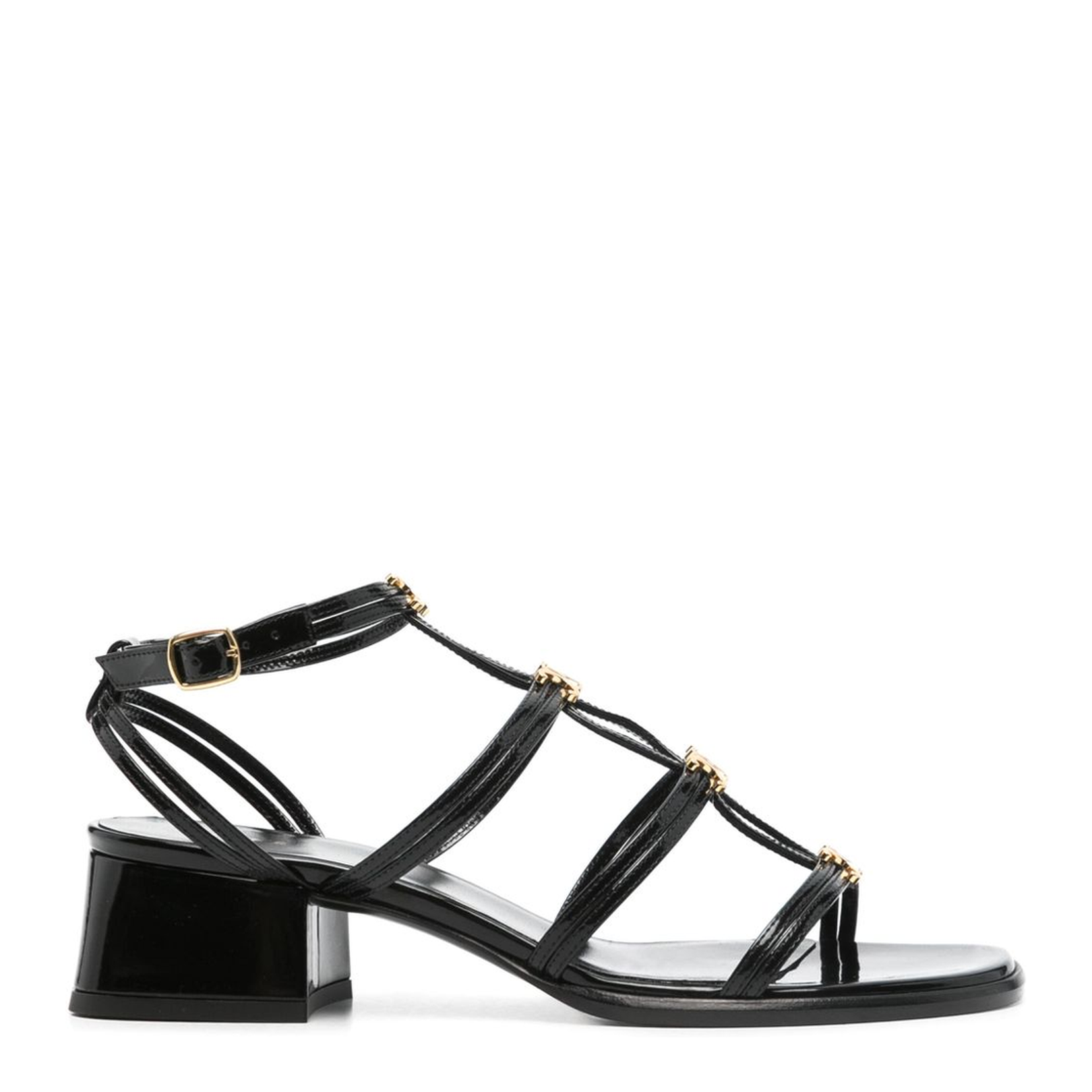 Buckle Fastening Leather Insole - Image 1