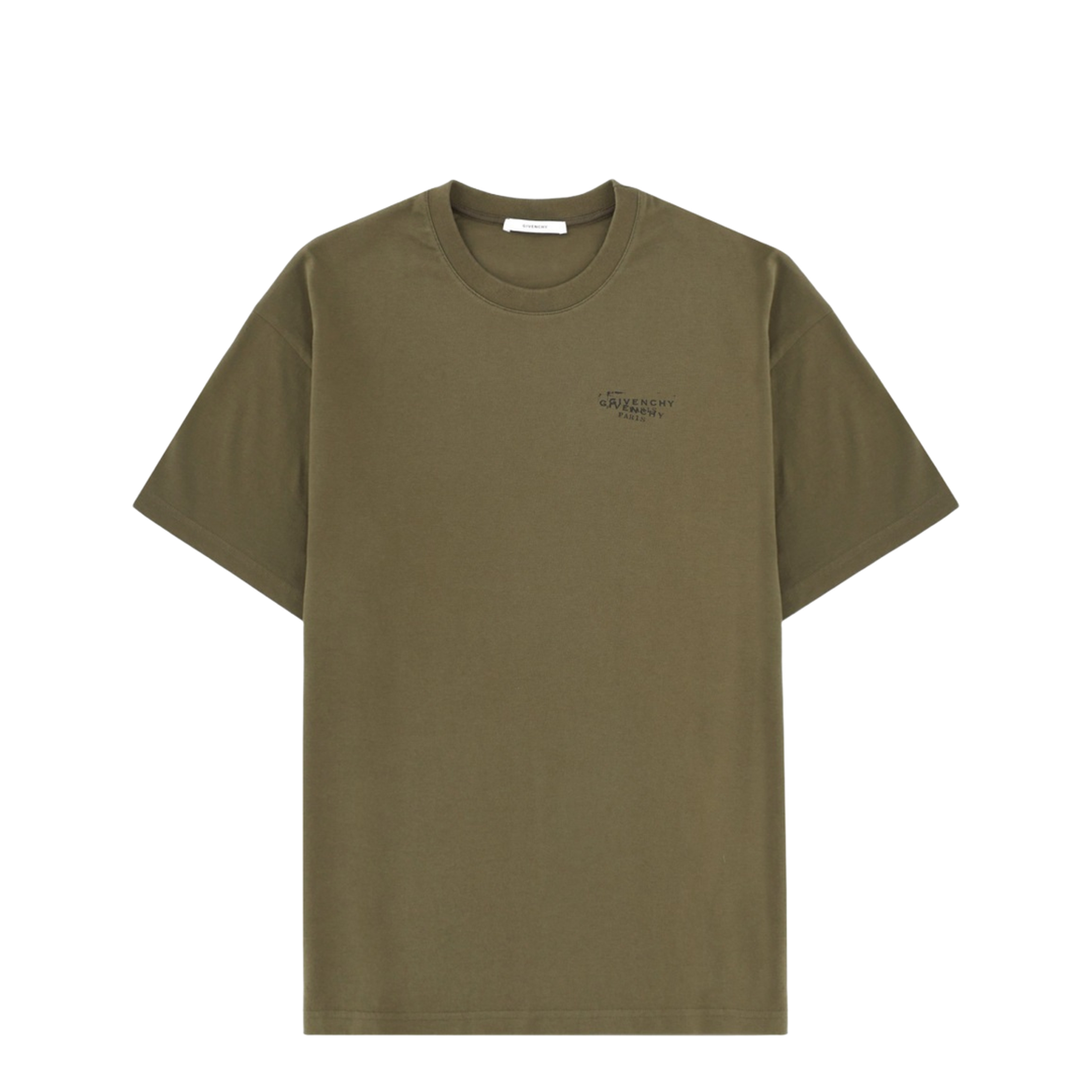 Green Cotton T-Shirt - Image 1