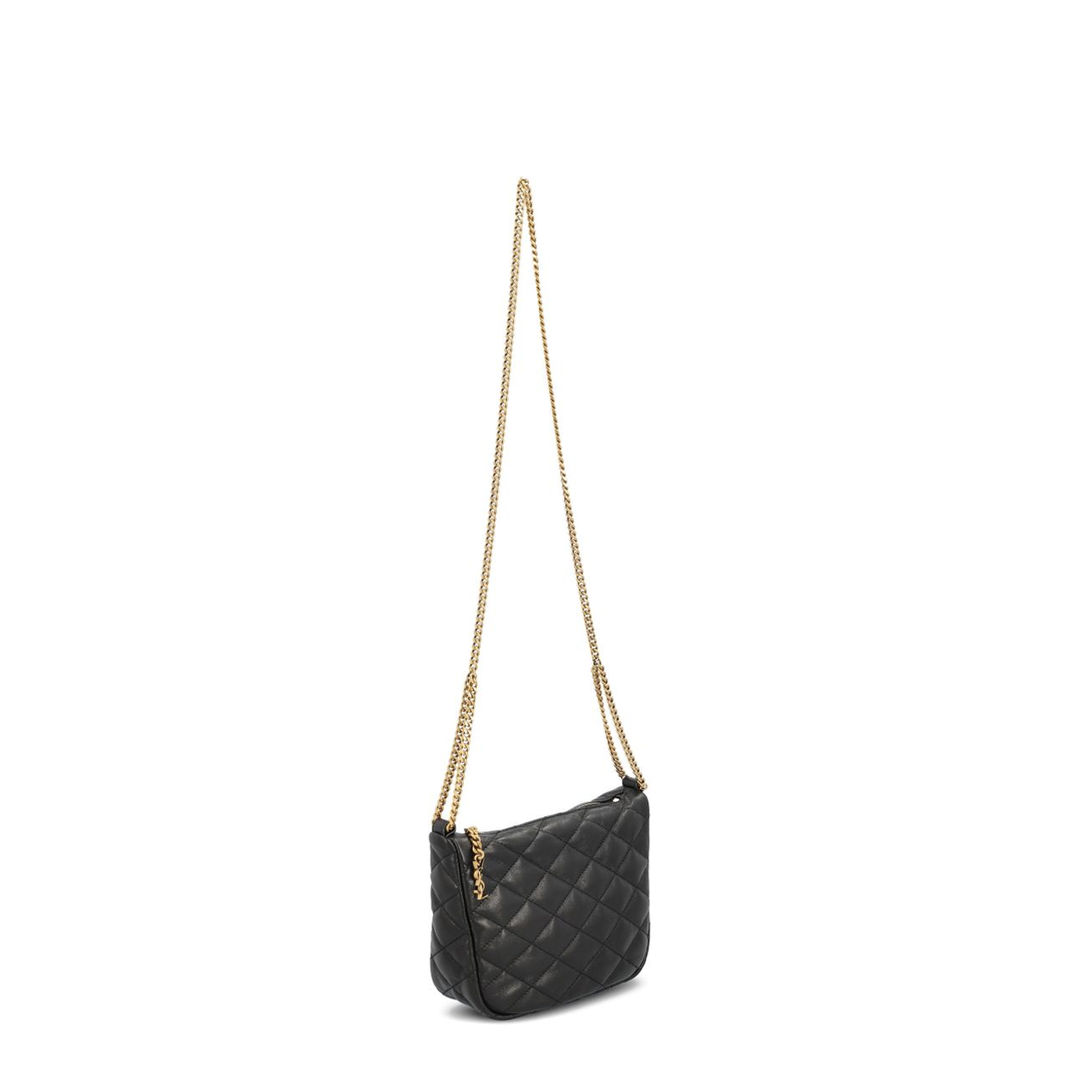June Mini Lambskin Belt Bag - Black - Image 3