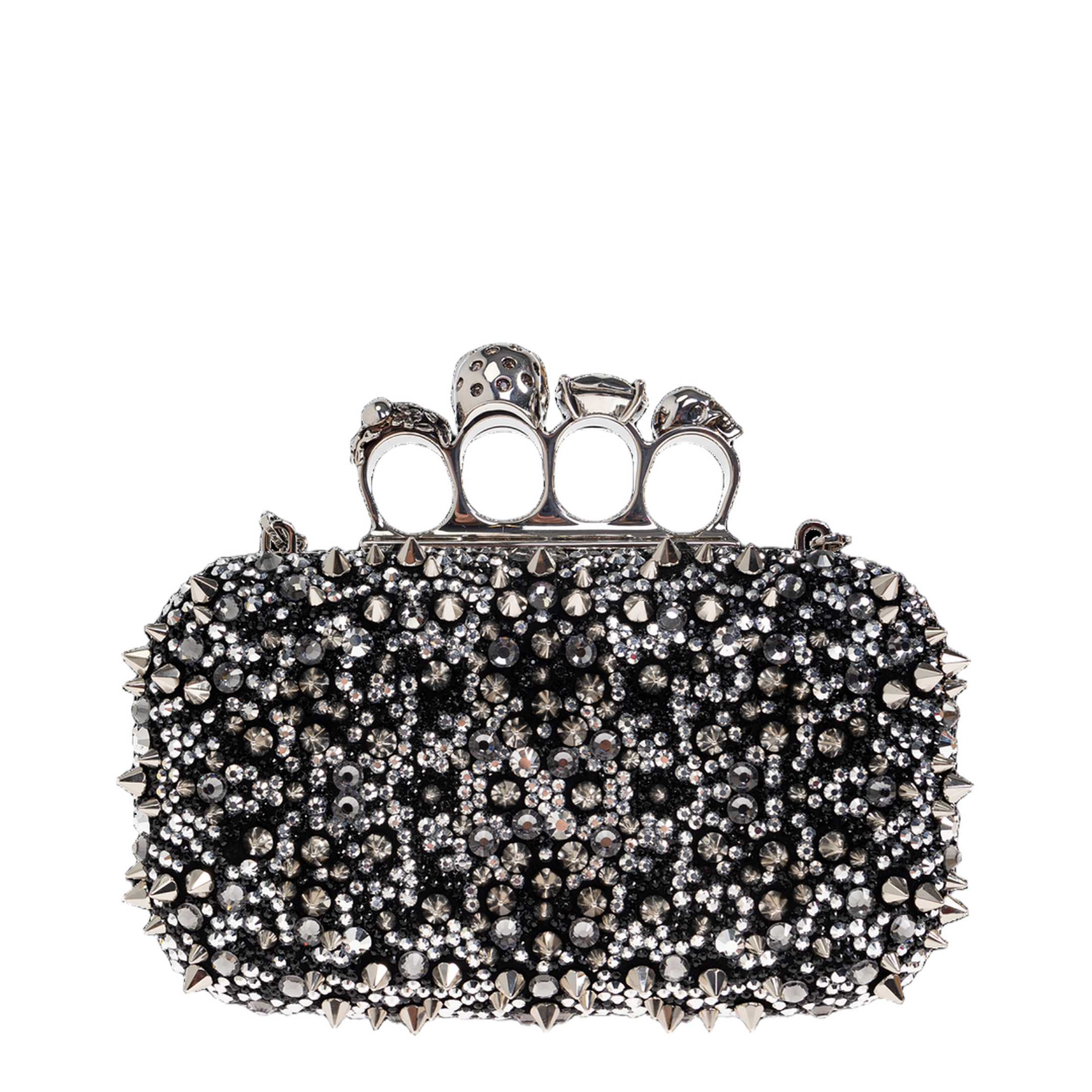 Clutch Bag with Shimmering Crystals - Image 3