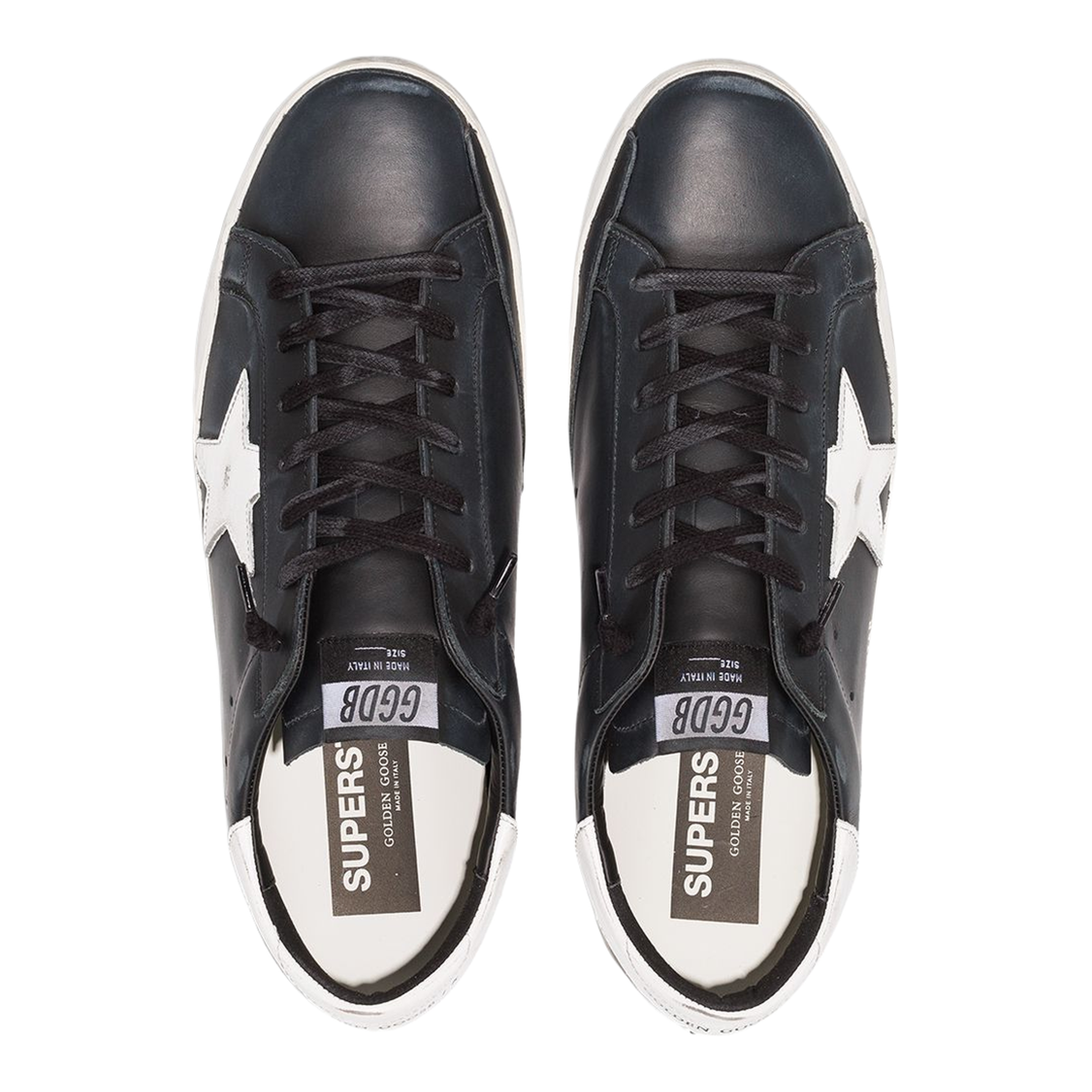 Super-Star Black White Leather - Image 2