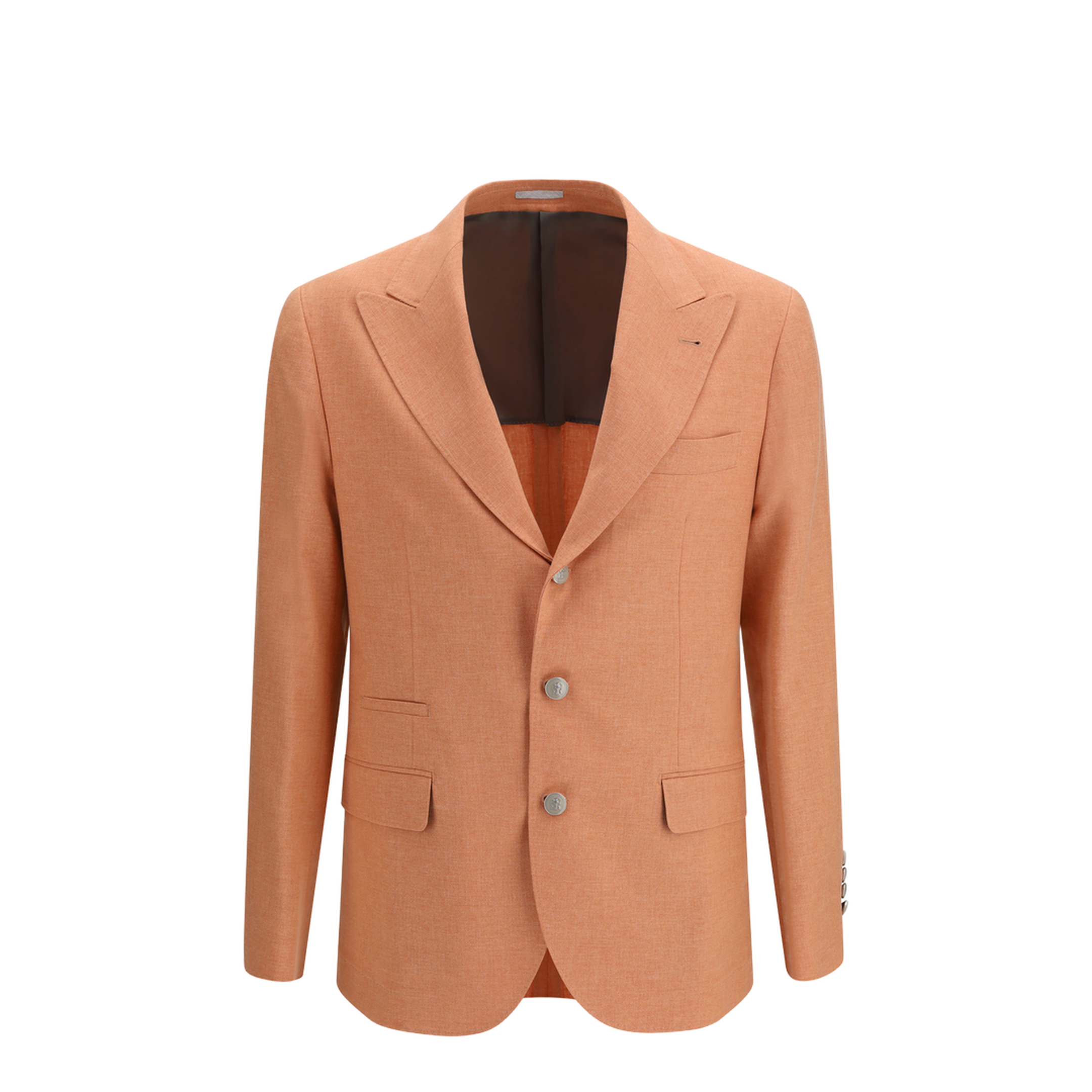 Deconstructed Jacket in Mouliné Fabric - Image 1