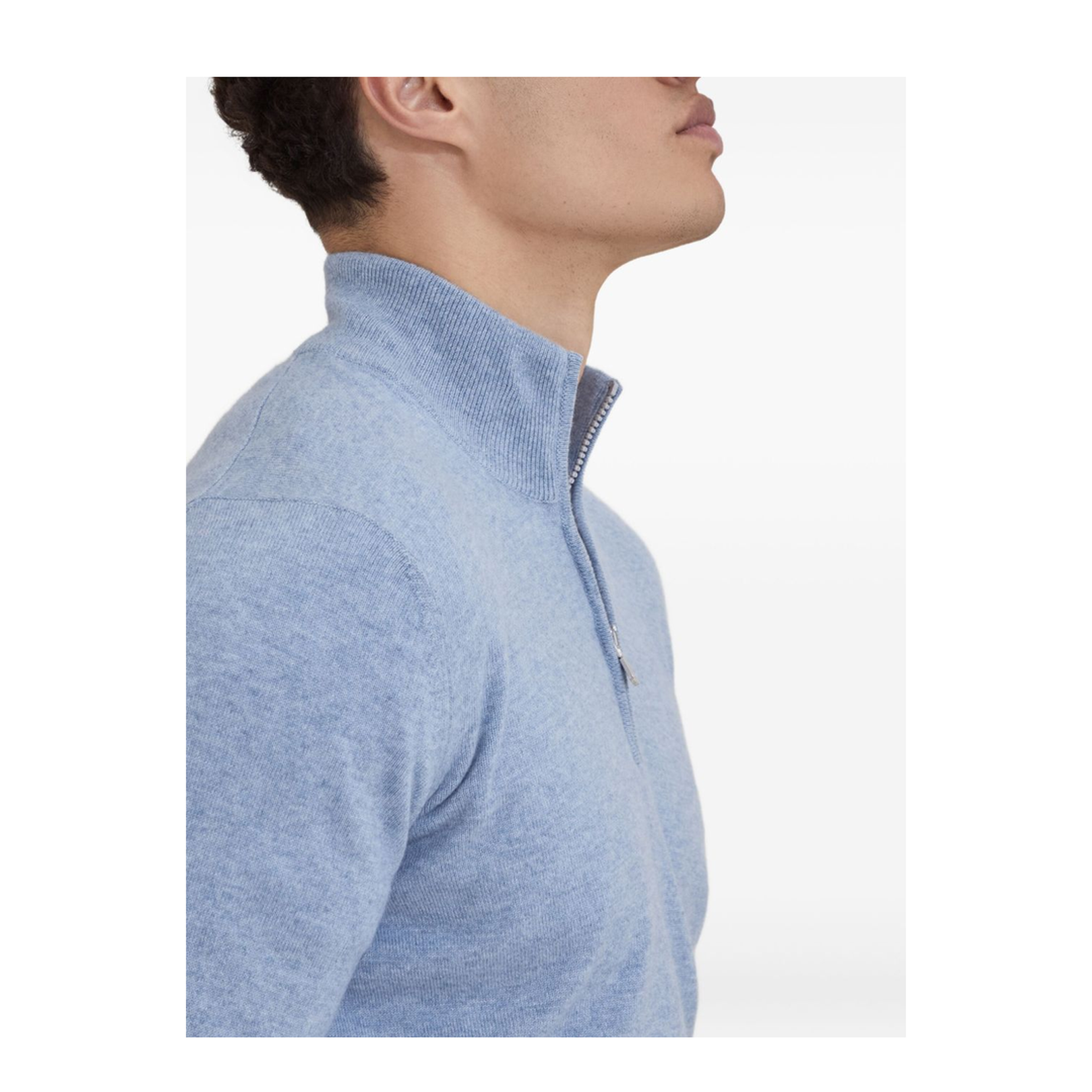 Cashmere High Neck Sweater - Image 3