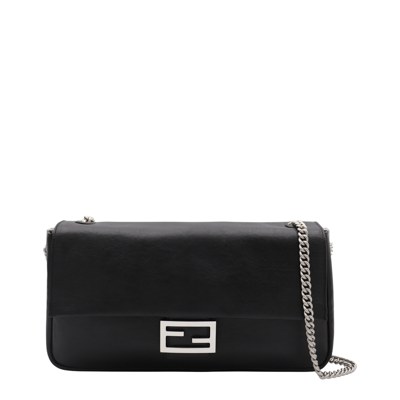Baguette Chain Large
Black Calfskin Leather Bag - Image 5