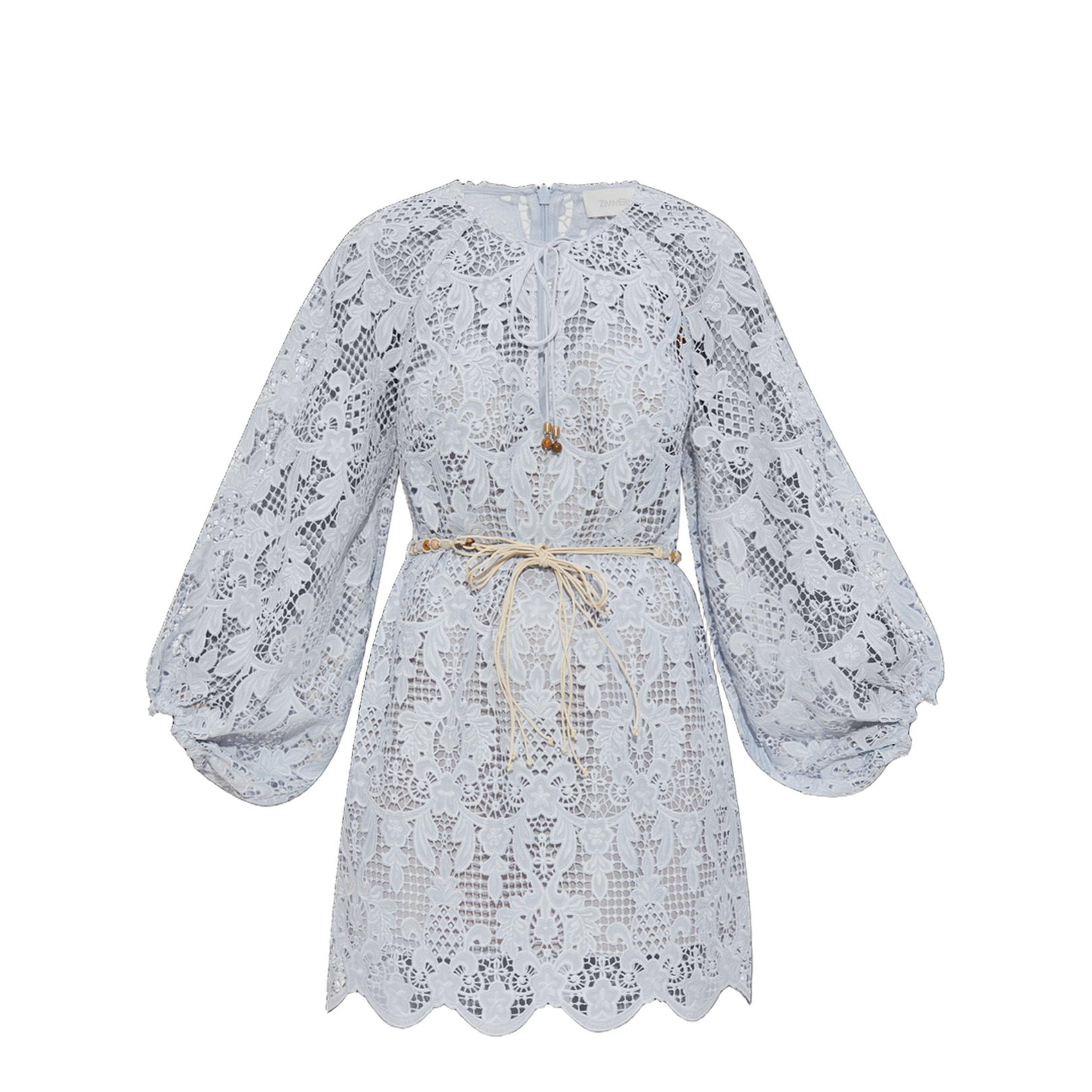 Lace Dress Light Blue - Image 1