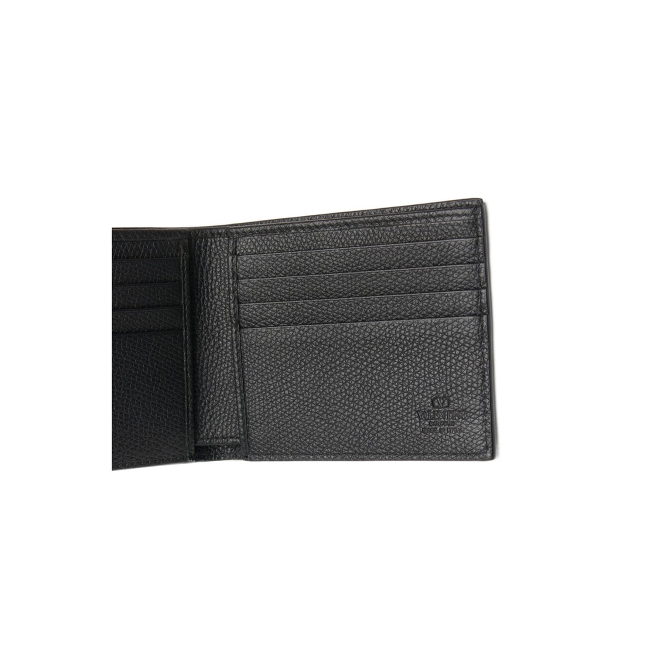 VLogo Signature Grainy Calfskin Wallet - Image 3