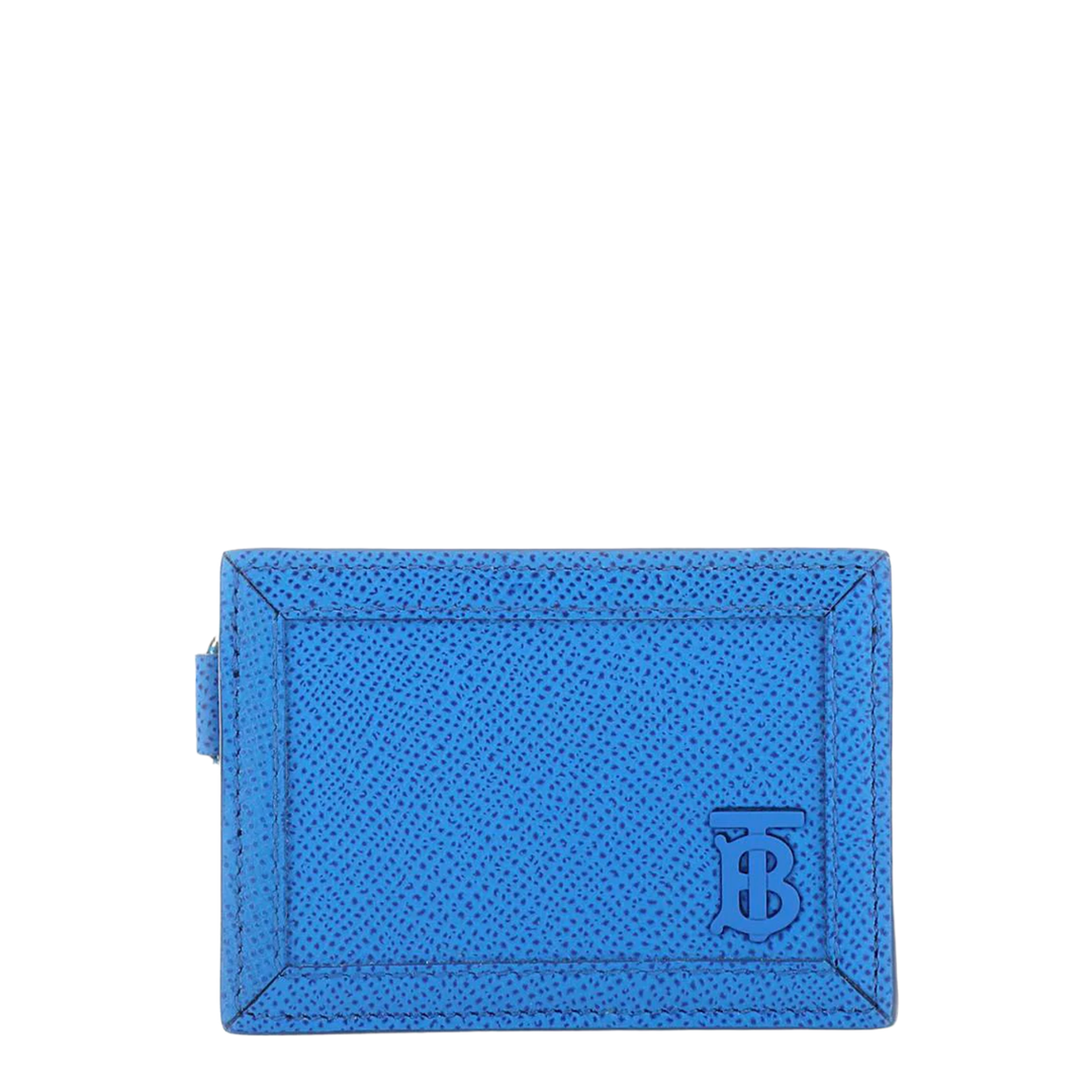 Leather Card Holder - Turquoise - Image 1