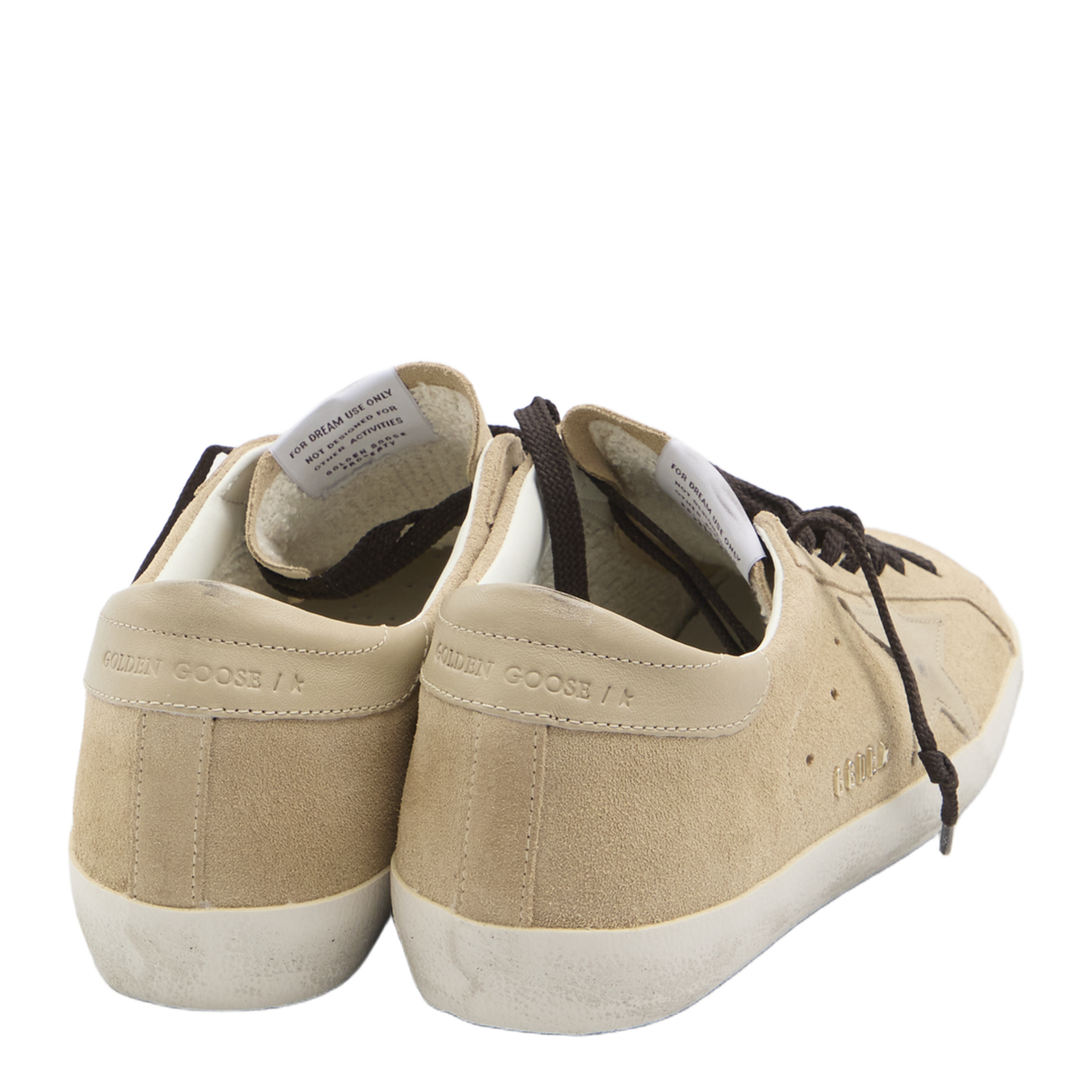 Super Star Suede Upper Nappa Star and Heel with Metal Lettering - Image 3