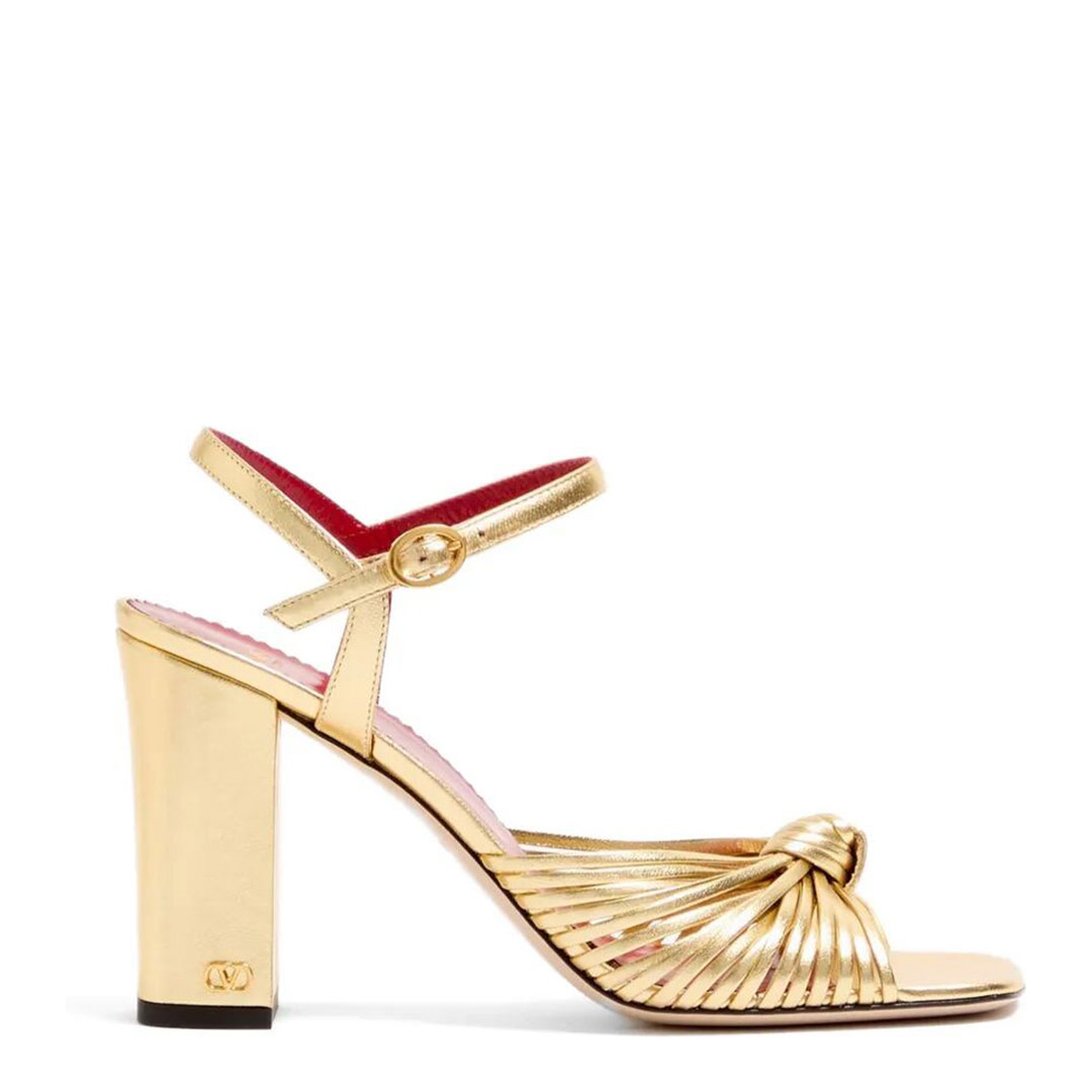 Annet 90 Laminated Nappa Leather Sandals - Image 1