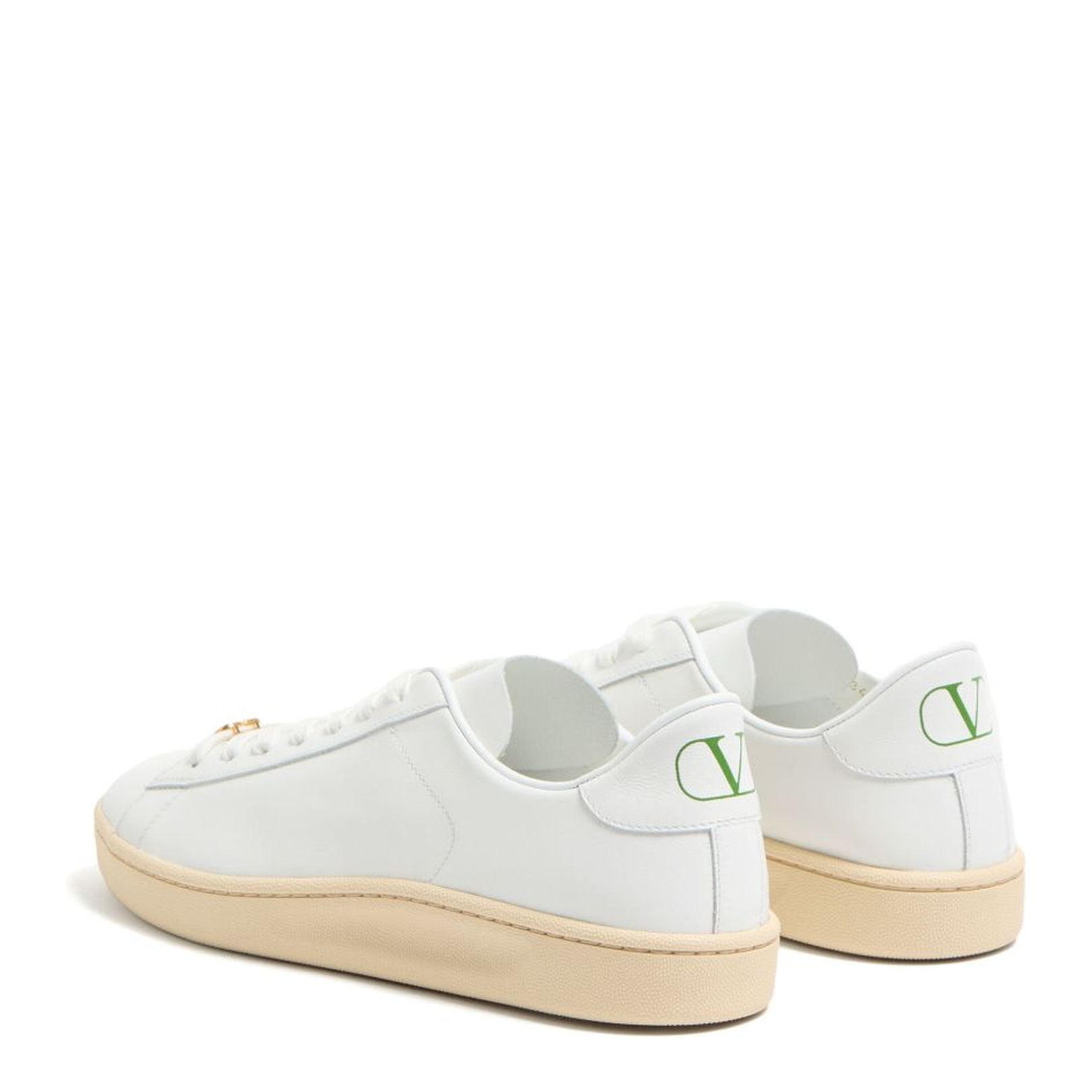 Royco Leather Sneakers - White - Image 3