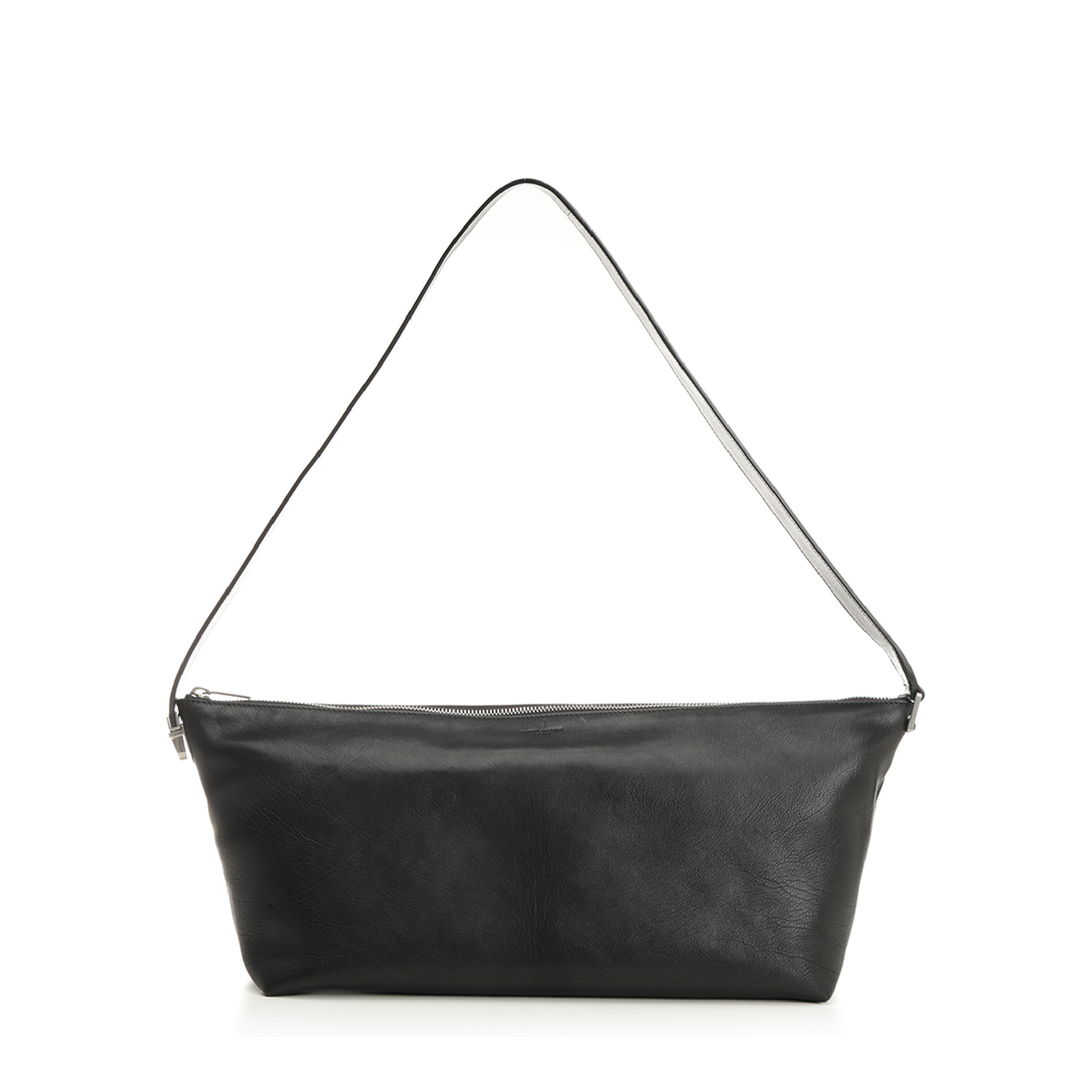 Giant Crossbody Bag in Grained Leather - Image 1